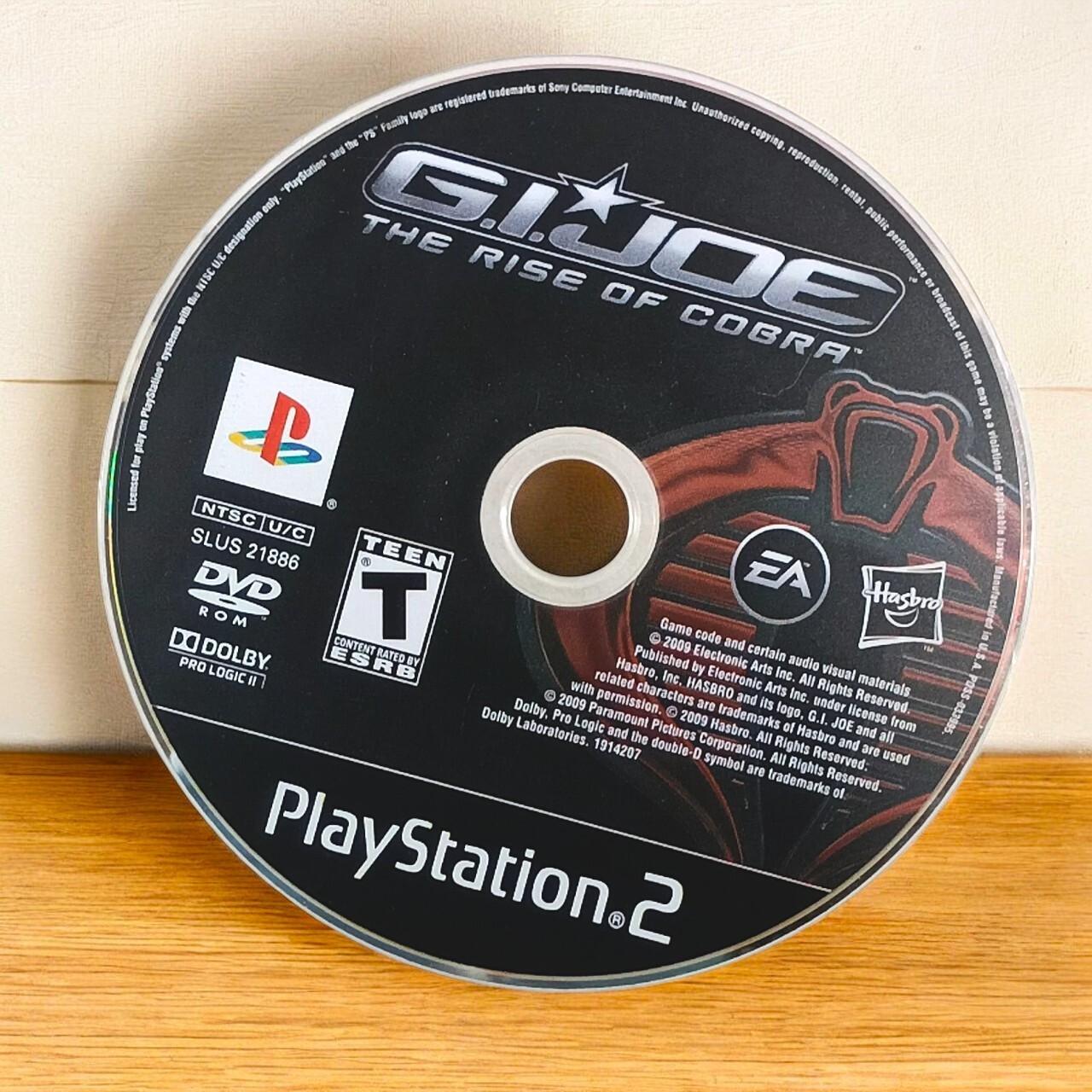 G.I. Joe The Rise of Cobra PS2 PlayStation 2 Disc Only Tested Shooter Game