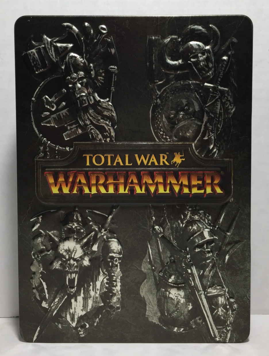 TOTAL WAR Warhammer HIGH KING Collector’s Edition DRINKING HORN Necklace MAP