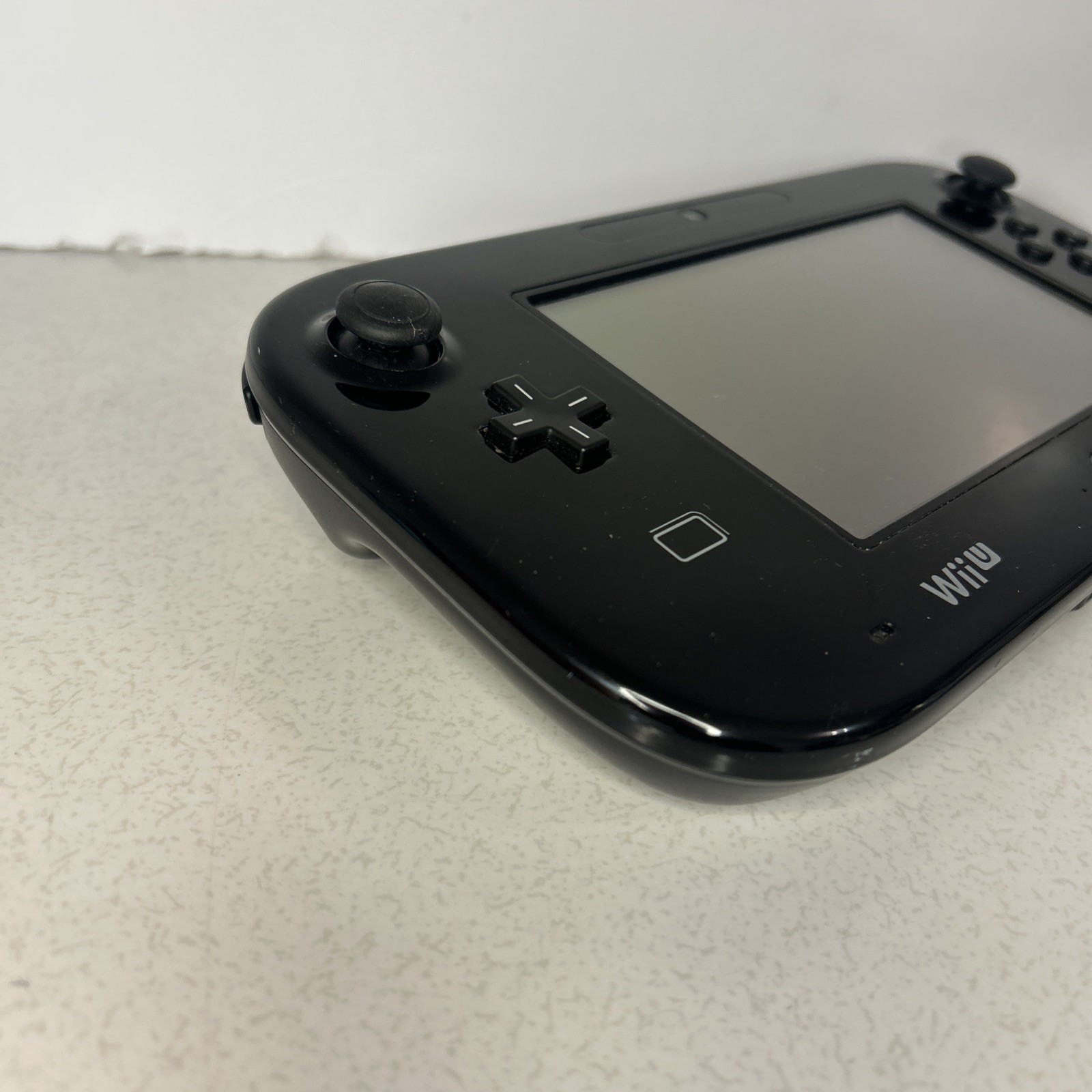 OEM Nintendo WUP-010 (USA) Black Wii U Gamepad Controller For Wii U For Parts