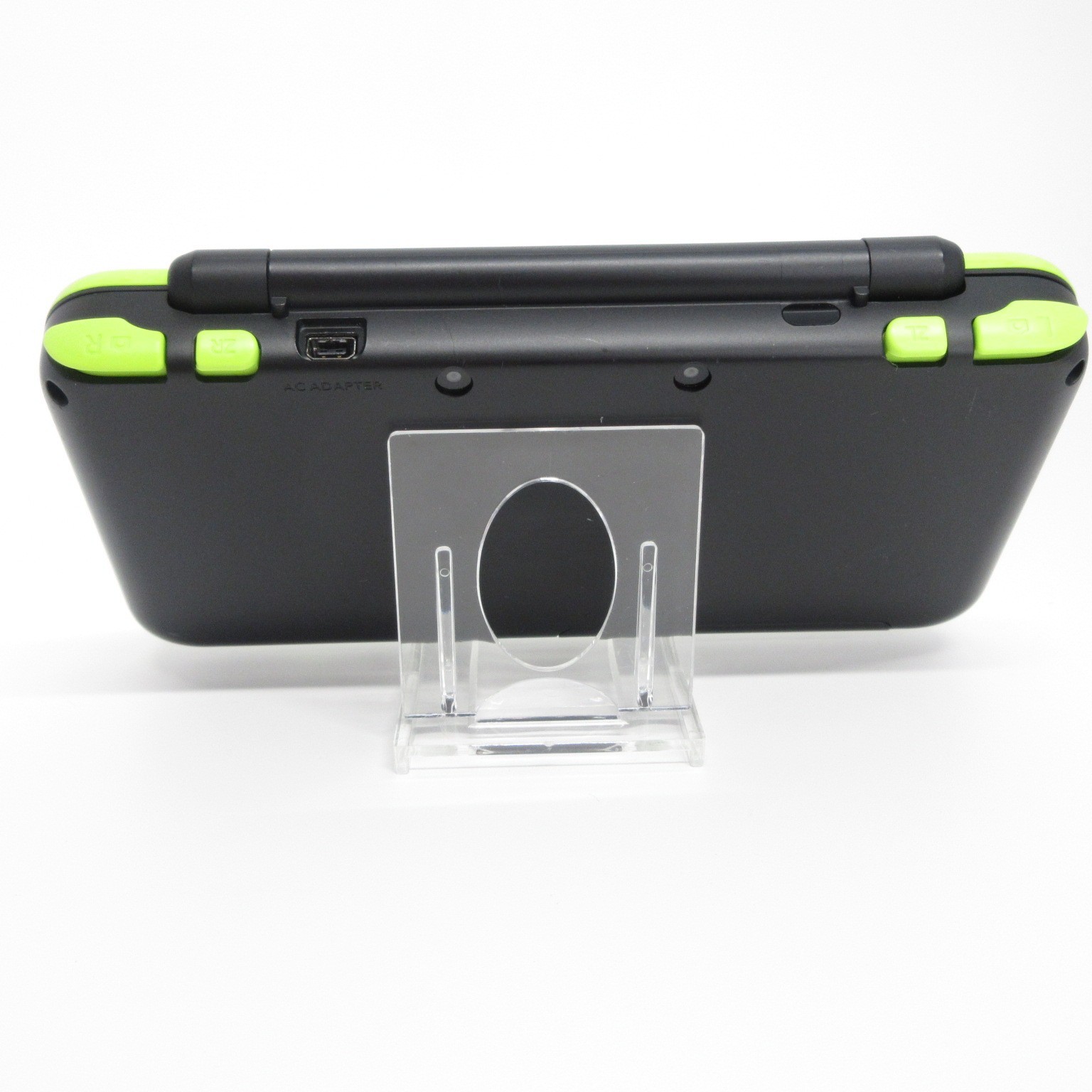 【Very Good】Nintendo New 2DS LL XL Black x Lime Console ONLY Japan Ver. #DEN/08/0