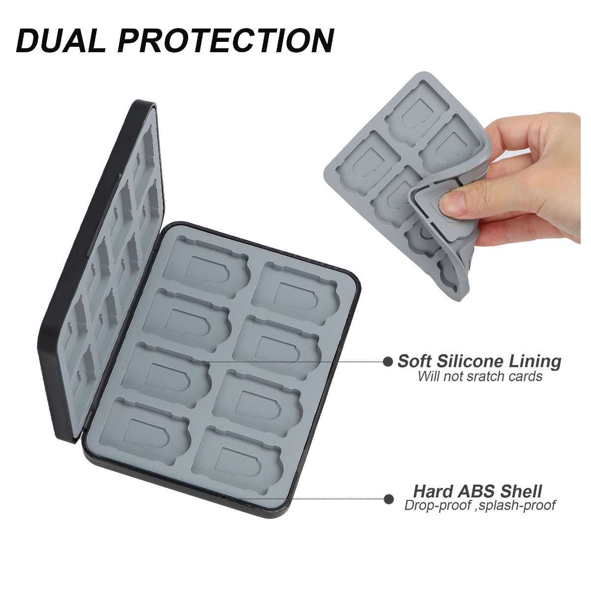 24 In 1 Game Card Case Holder Box Storage Travel Carry Cover For Nintendo Switch