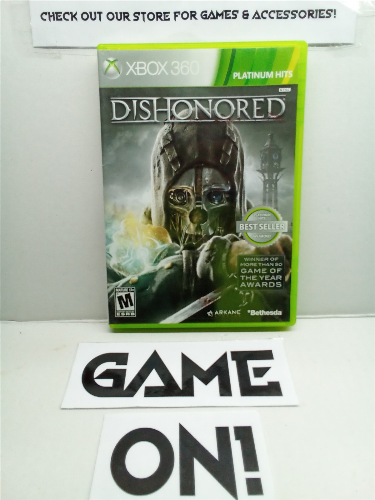 Dishonored (Xbox 360, 2012) Complete Tested Working – Free Ship