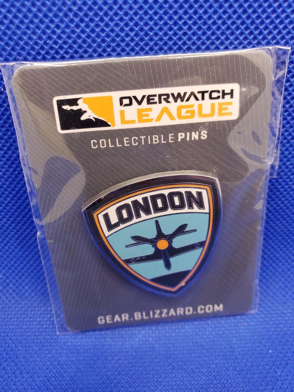Overwatch League LONDON SPITFIRE Exclusive Sealed HTF Blizzard Button Esports