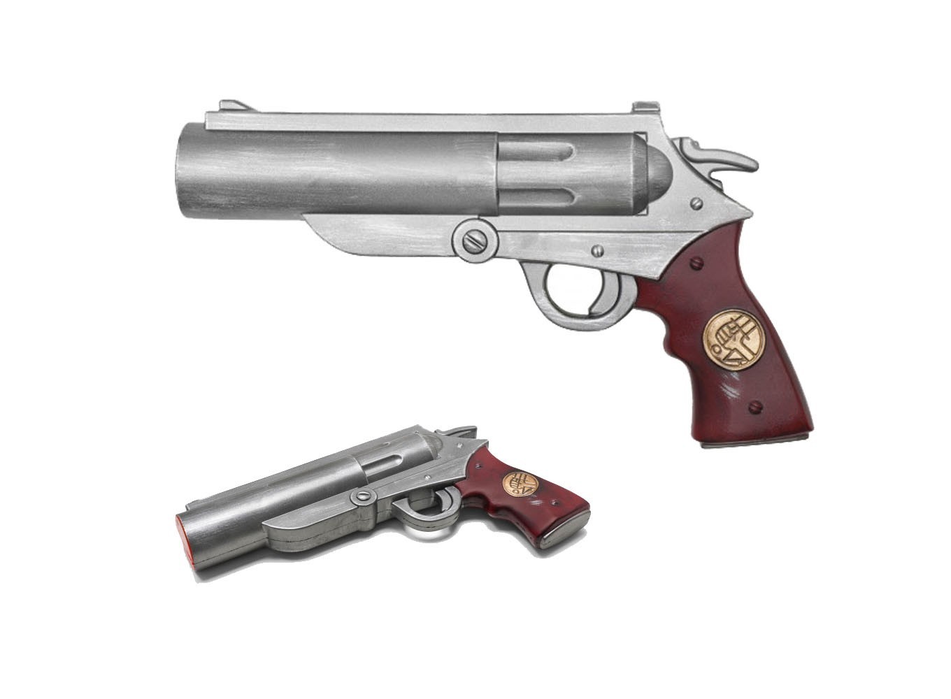 12” The Samaritan Hellboy Classic Revolver Replica Foam Gun Cosplay Costume Prop