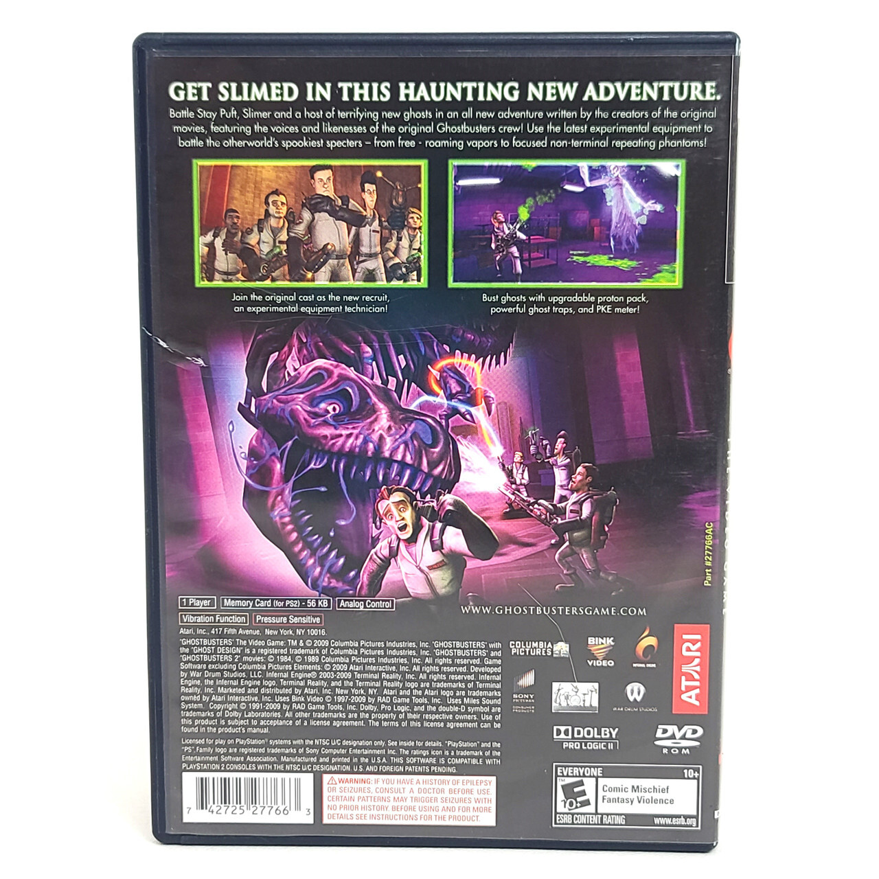 Ghostbusters The Video Game (PlayStation 2, 2009) Complete – Tested