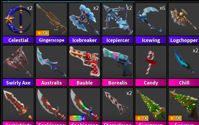 Murder Mystery 2 MM2 Box | Guaranteed 25 Random Godlys ✅