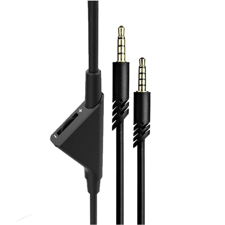 Replacement Audio Cable Cord Volume Control for Astro A10 A40 Gaming Headset 2M