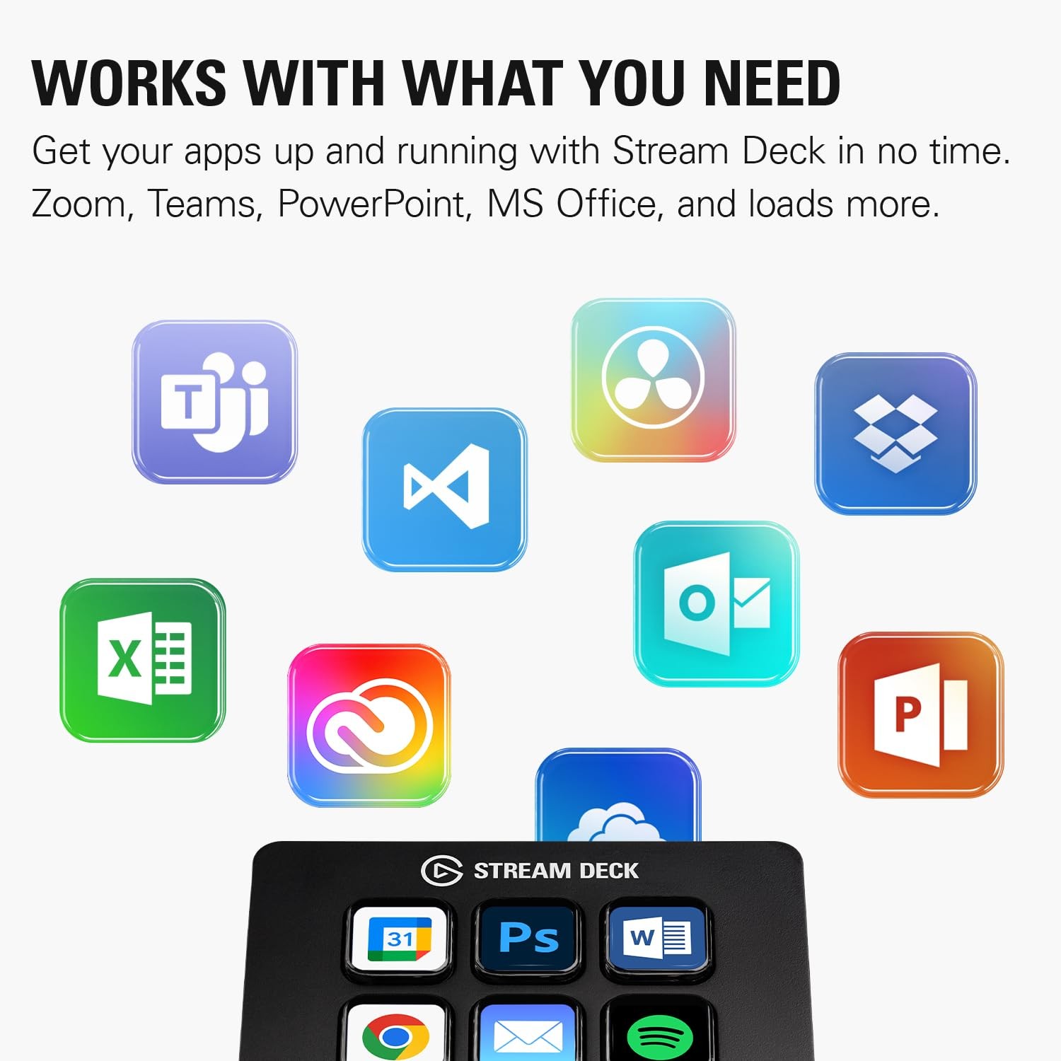 Elgato Stream Deck Zoom Teams Powerpoint Ms Office And More Boost Productivity