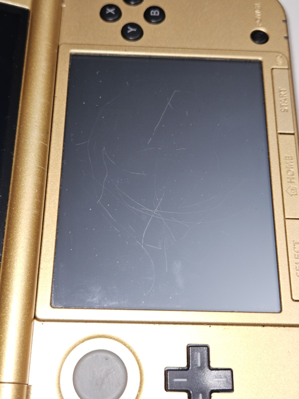 [READ] Nintendo 3DS XL Gold/Black System w/ Charger – Volume Slider NOT working