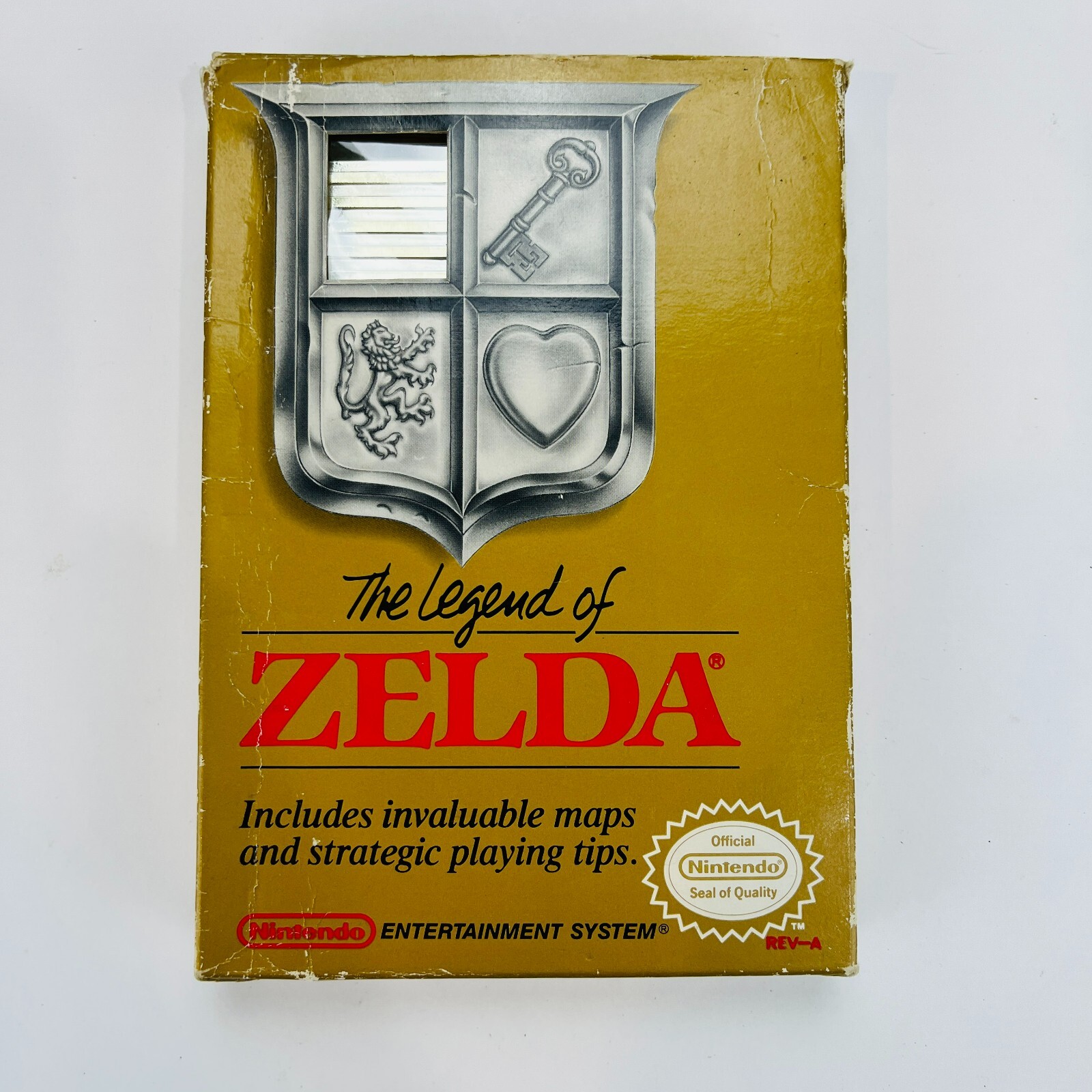 The Legend of Zelda – Nintendo NES, 1987 CIB Complete in Box Oval Free Ship!