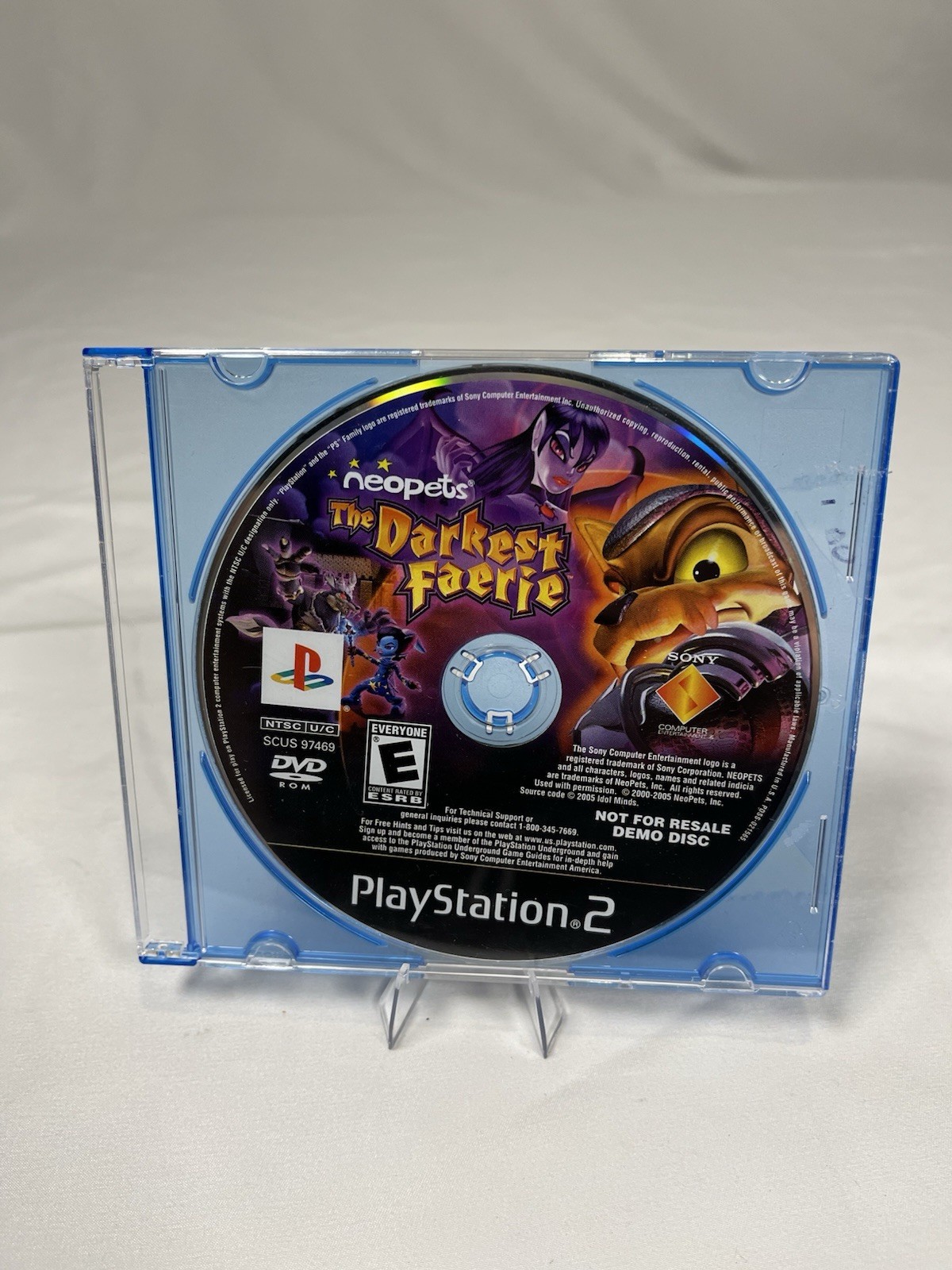Neopets The Darkest Faerie PlayStation 2 Disc Only