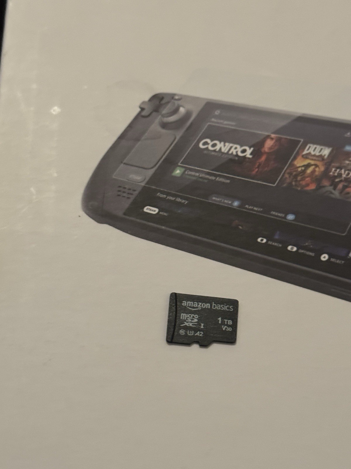 Valve Steam Deck Handheld Console Black w/ Case, Charger & 1TB microSD