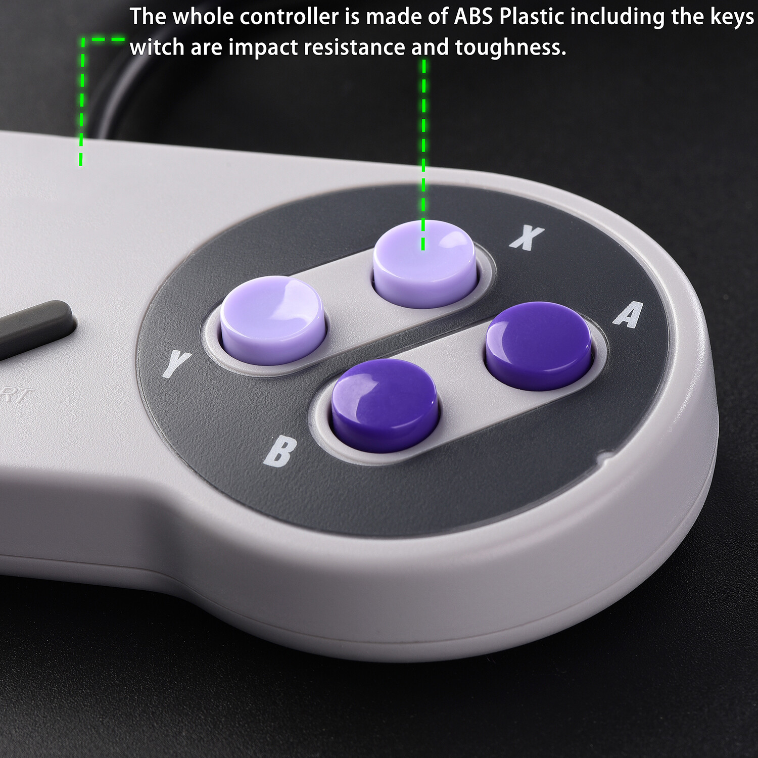 2 Pack SNES Retro USB Super SNES Controller Gamepad for PC & MAC Raspberry Pi