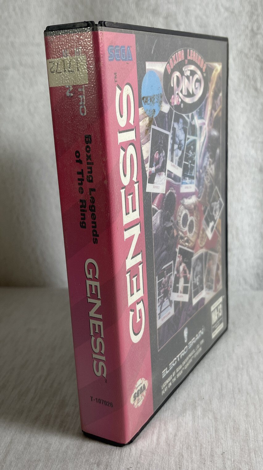 Vintage 1993 Boxing Legends of the Ring Game Sega Genesis