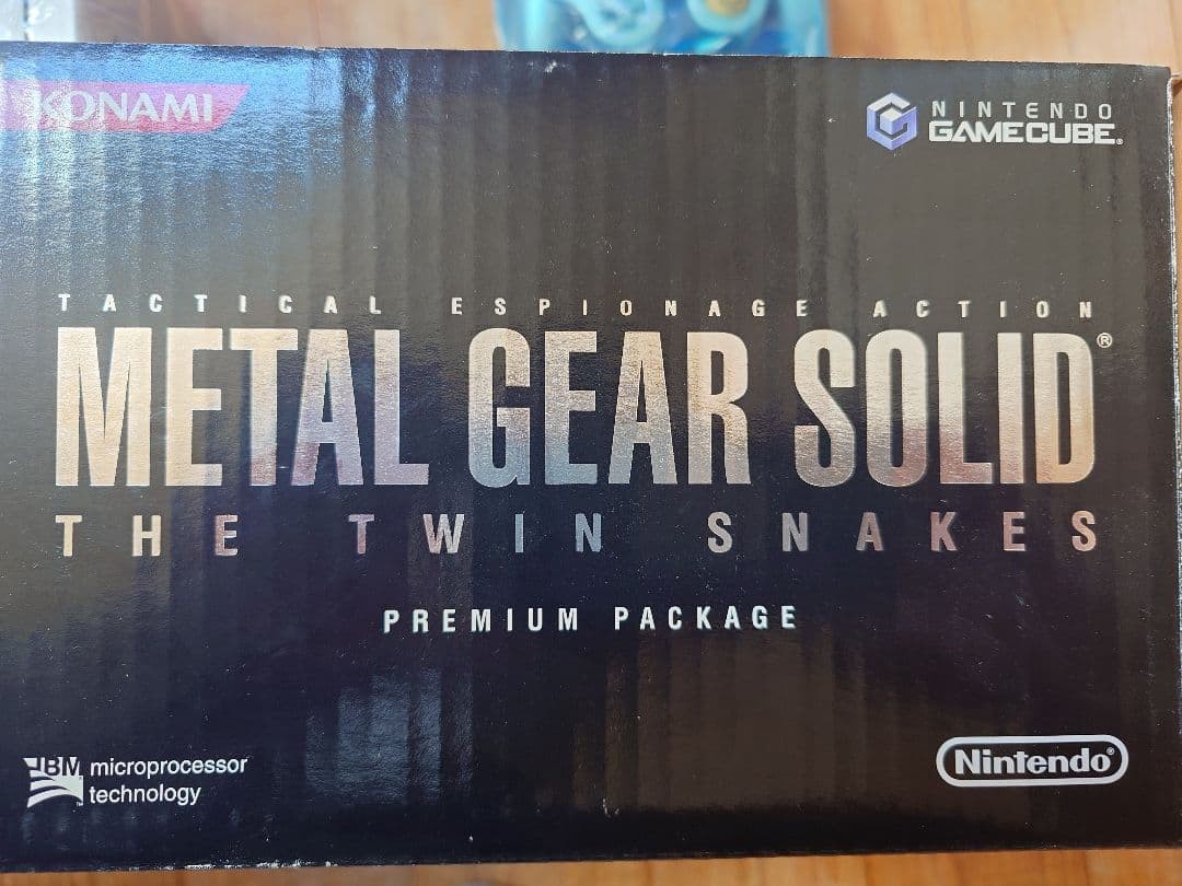 Nintendo GameCube Metal Gear Solid The Twin Snakes Premium Package Limited