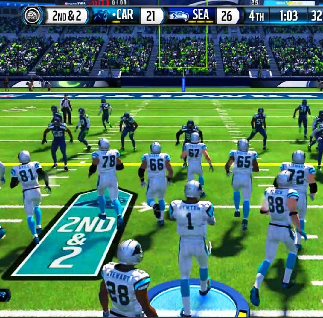 2014 XBOX 360 Madden NFL 15 Microsoft Better With Kinect Complete With Insert