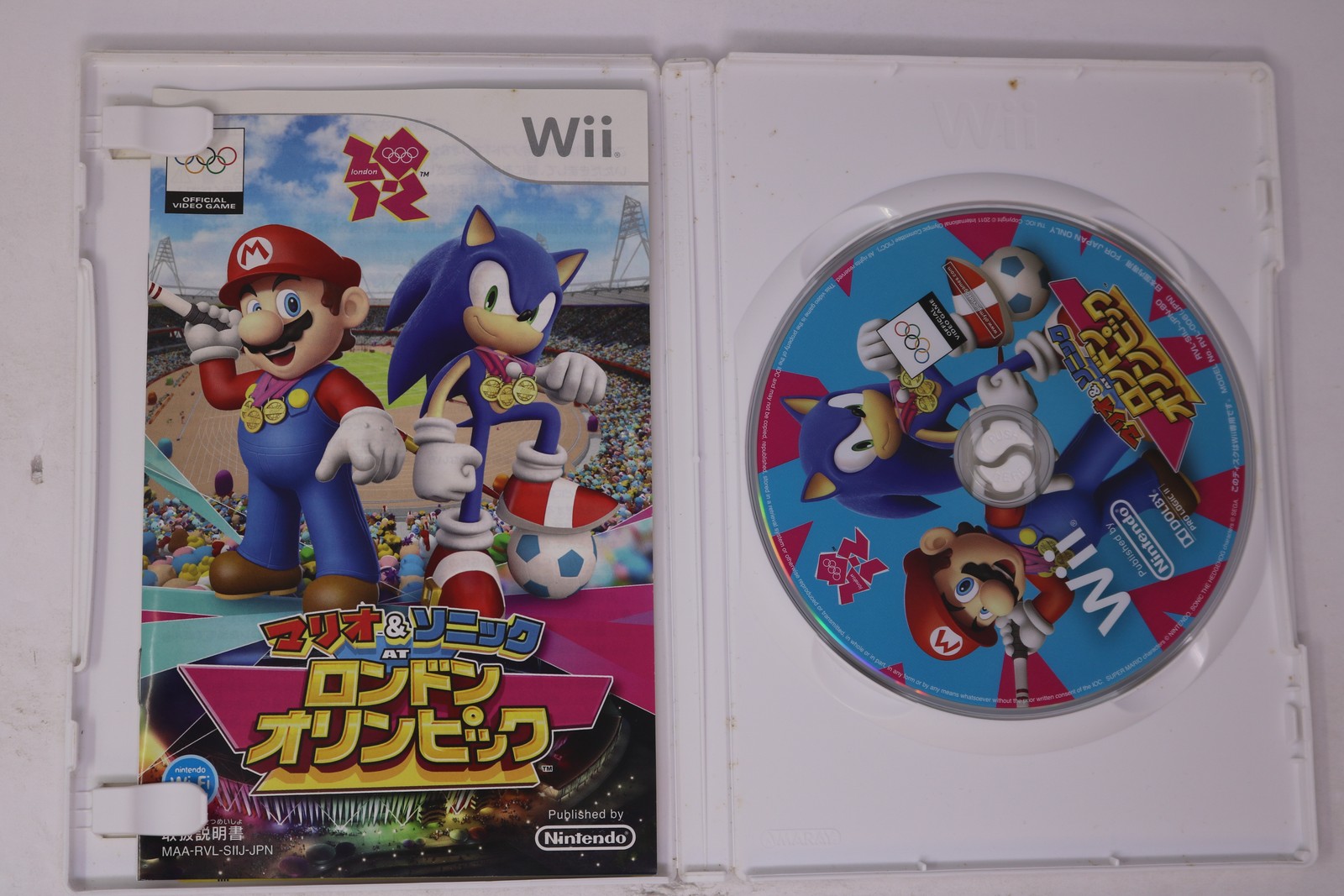 Mario & Sonic at London 2012 Olympic Games Wii JPN (Region Locked)