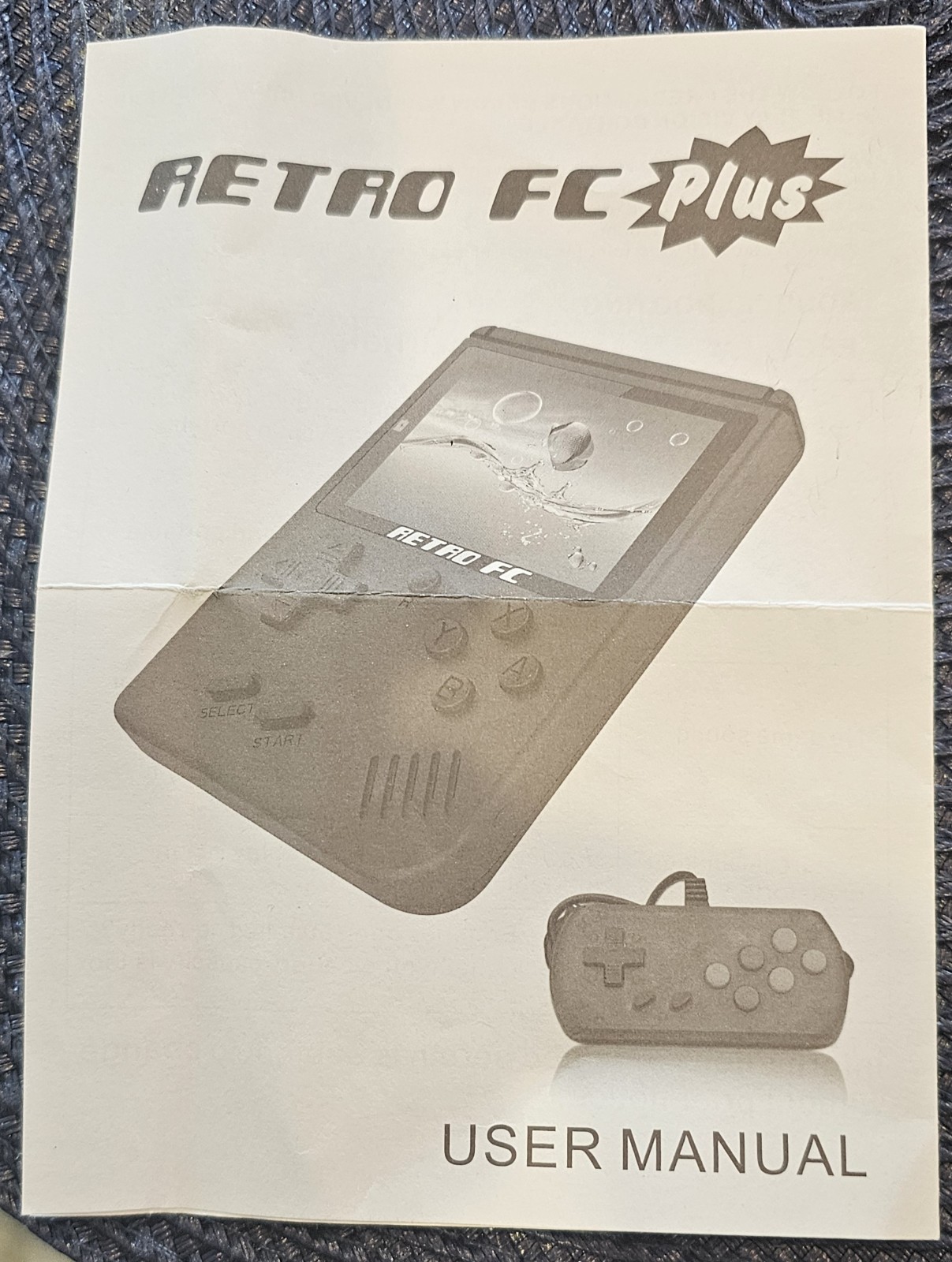 Retro Fc FC Plus 168 Handheld Video Game Console Built-in Games RCA USB-A