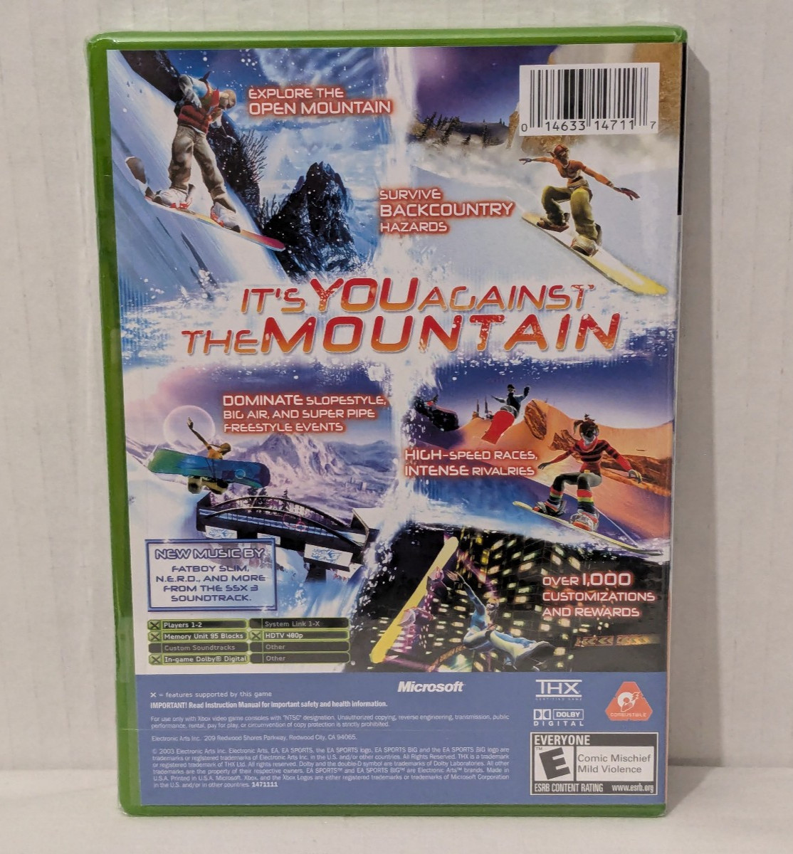 SSX 3 (Microsoft Xbox, 2003) *READ*