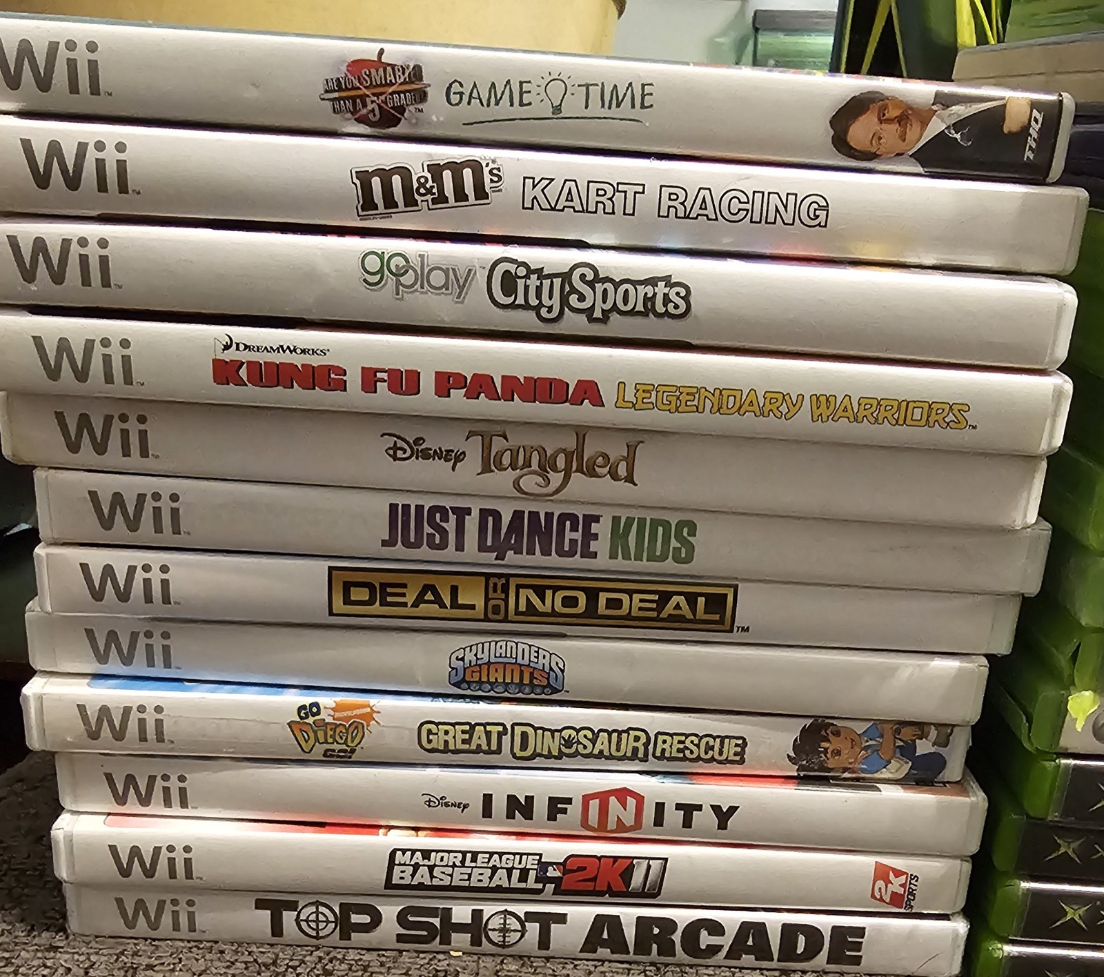 34pc Lot PlayStation 1 2 3 Xbox Xbox 360 Xbox One Wii Video Game System