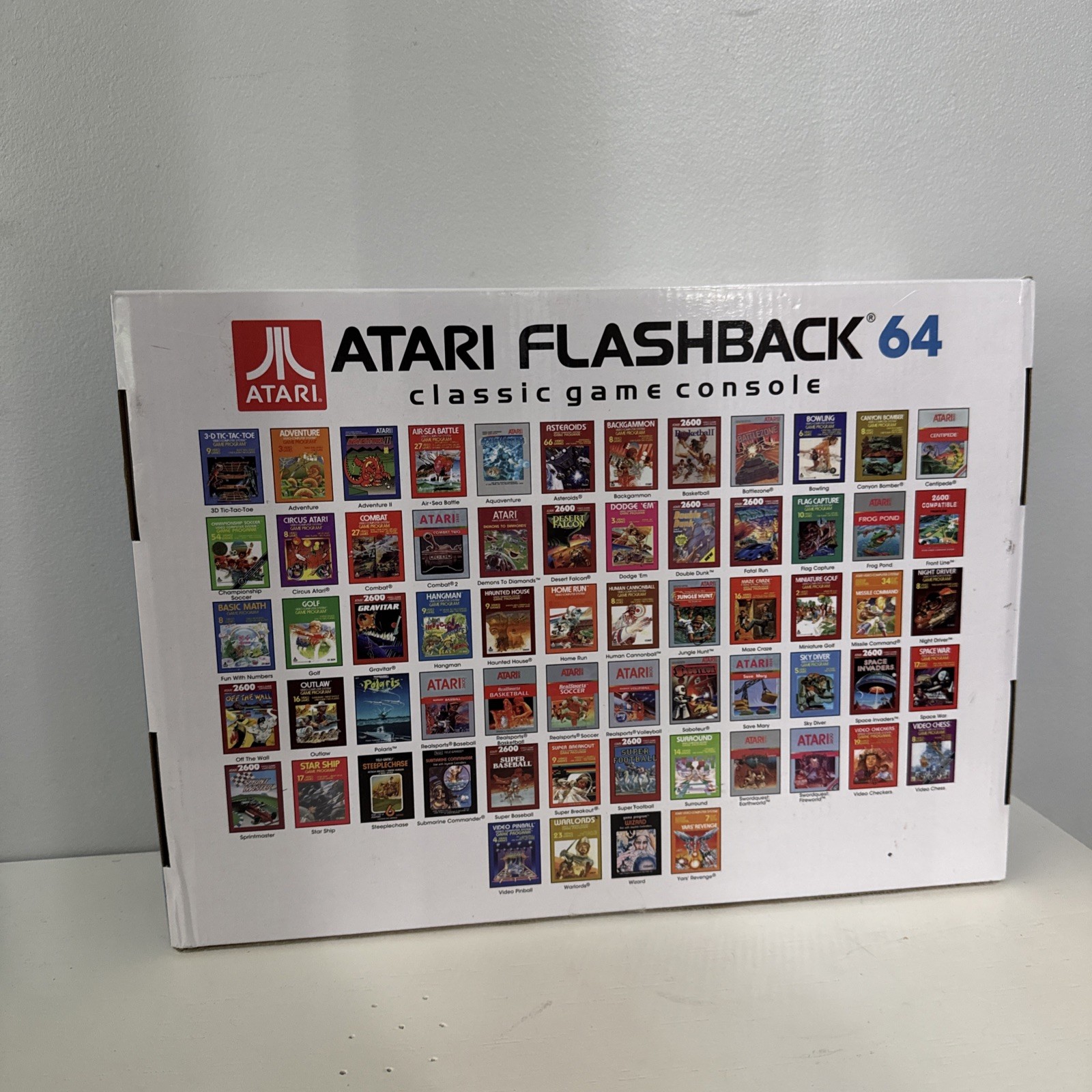 Atari Flashback 64 Special Edition Console With 64 Games Built In, Retro
