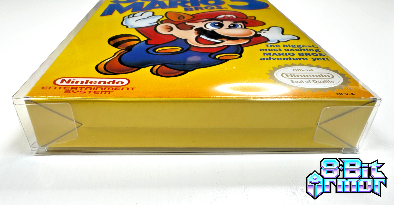 10 Box Protectors for NINTENDO NES Video Game Boxes! Clear Display Cases CIB New