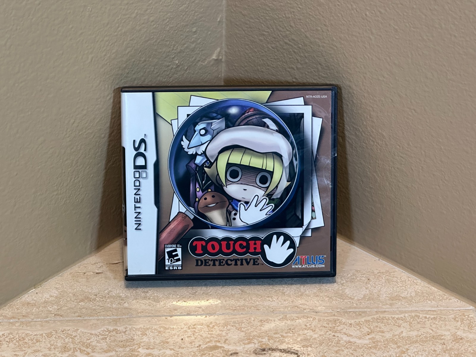 Touch Detective DS Box Manual Inserts Only No Game Cart Atlus Rare