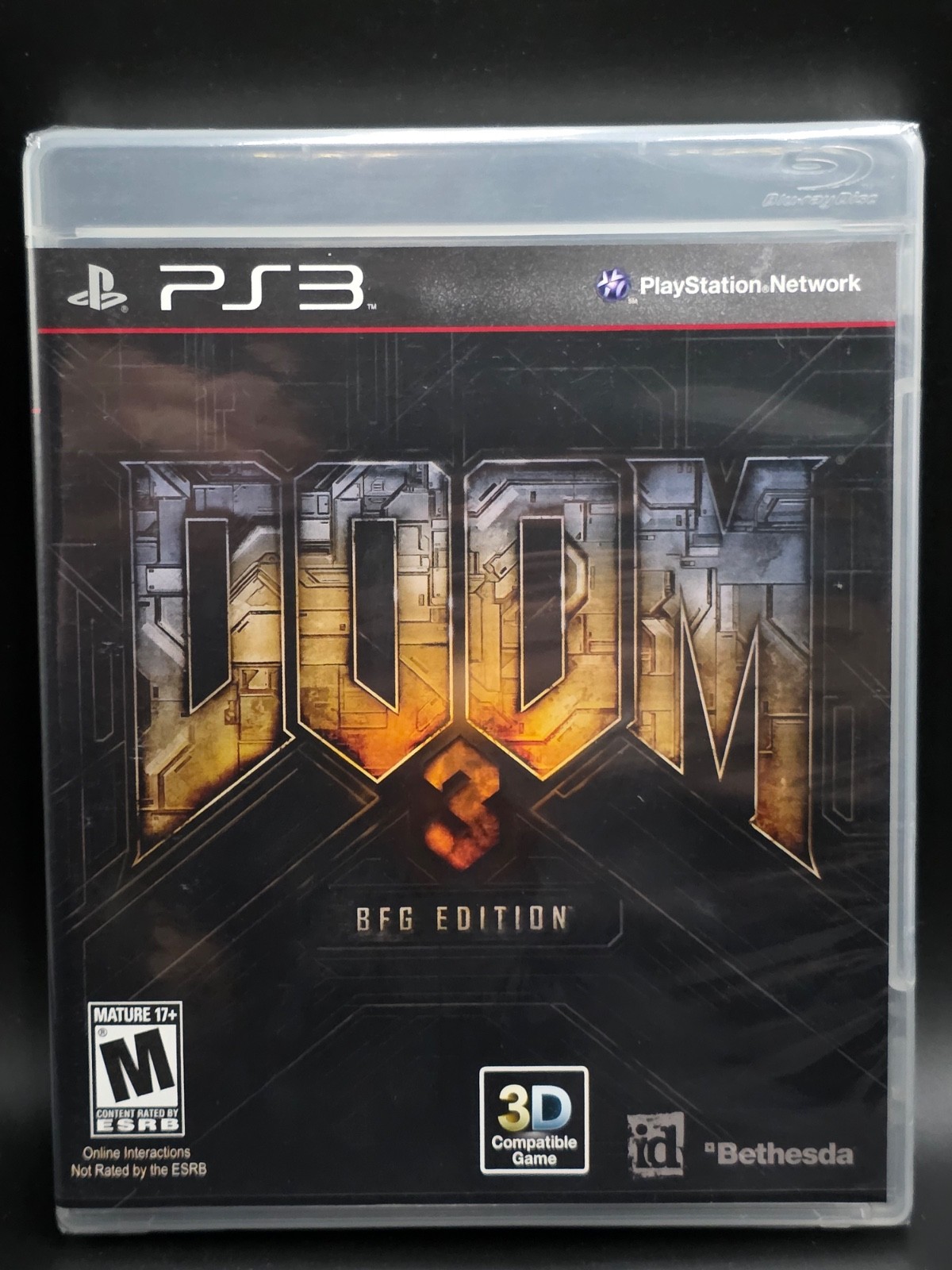 Doom 3 BFG Edition (Sony PlayStation 3, 2012) Brand New