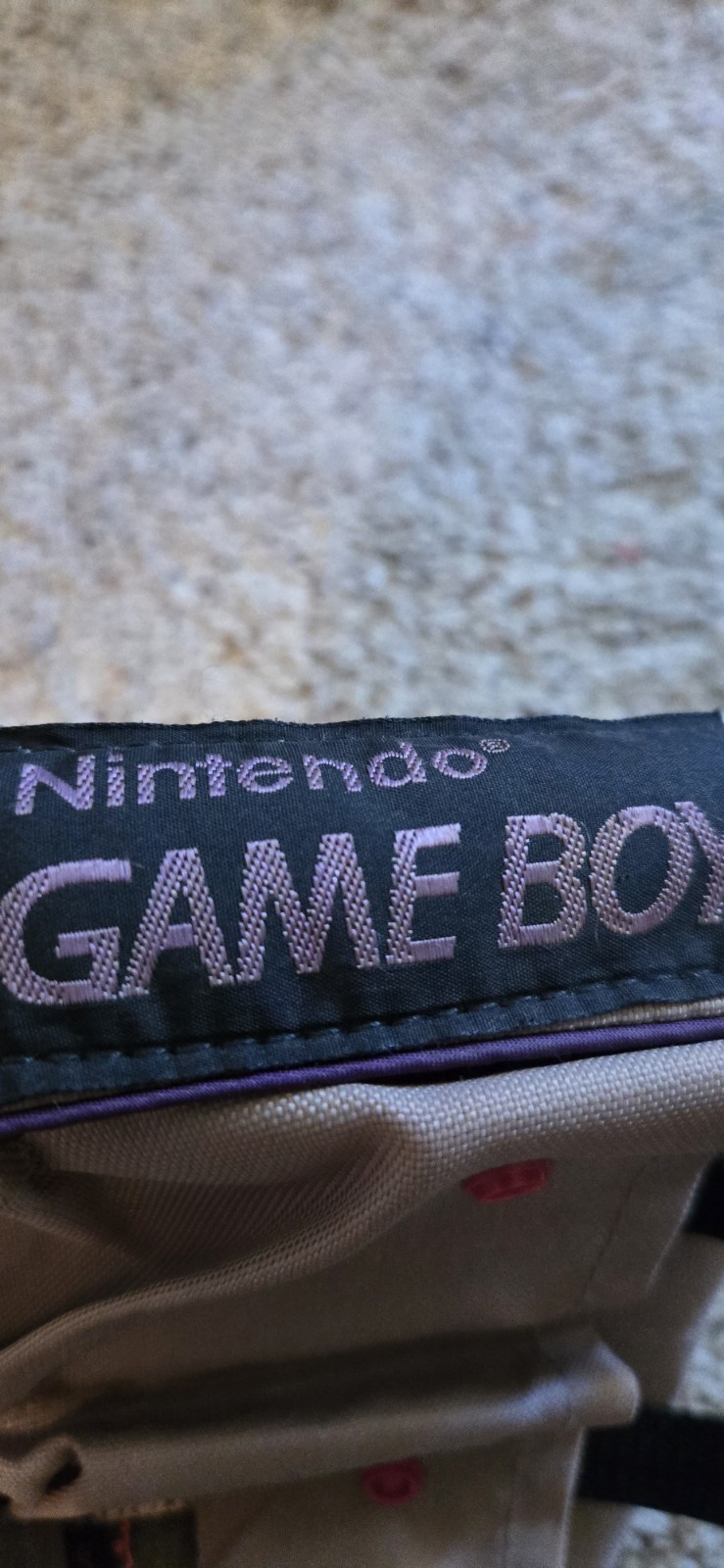 Game Boy Original Case Soft System Carrying Pouch Travel Case, + 2 Game Cases