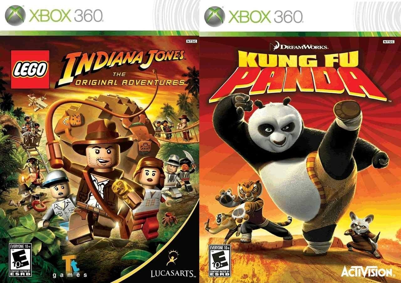 Lego Indiana Jones: The Original Adventures / Kung Fu Panda (Xbox 360)