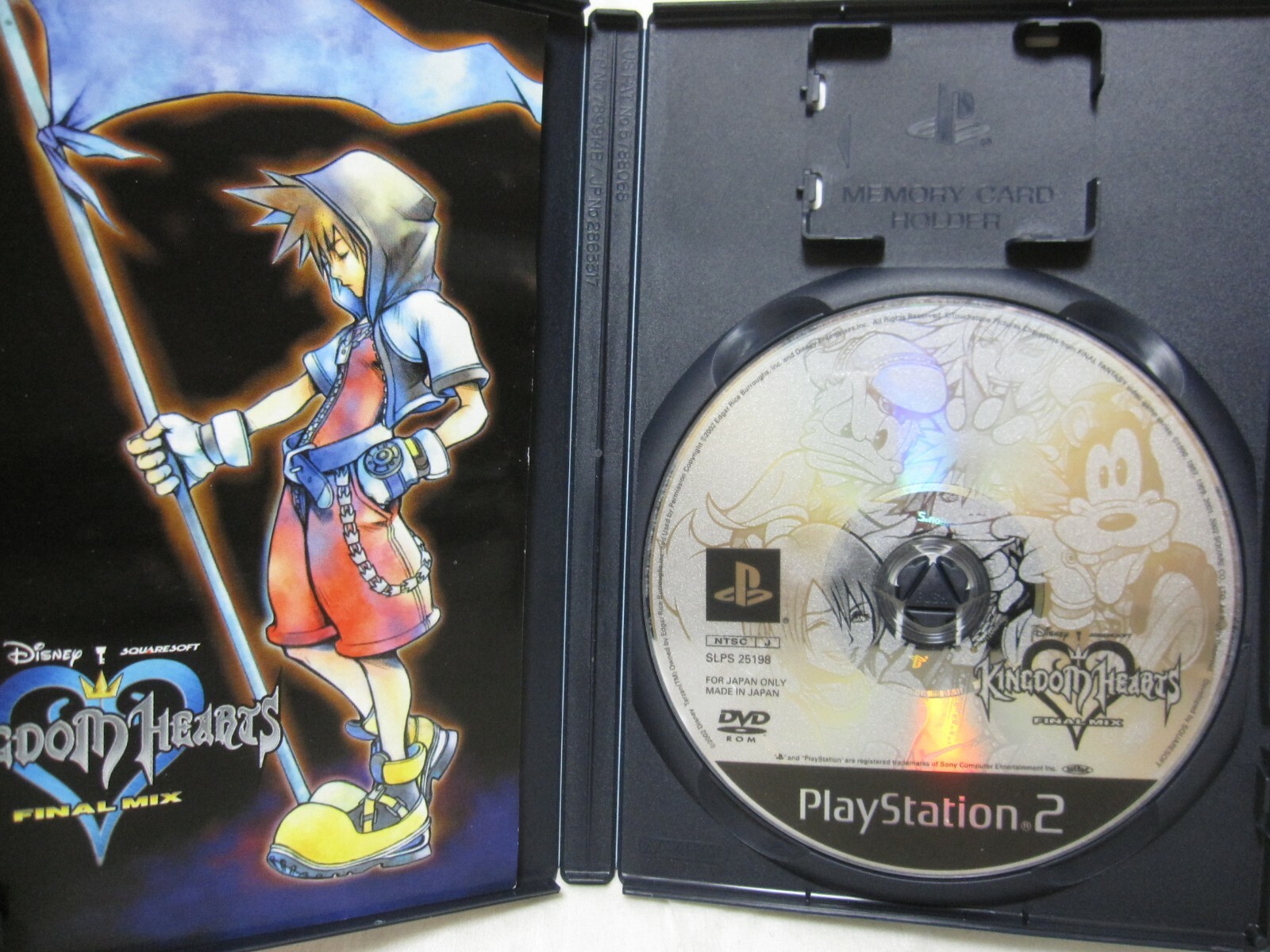 USED English SONY PS2 Kingdom Hearts Final Mix 1 & 2 2 Set Japanese Version