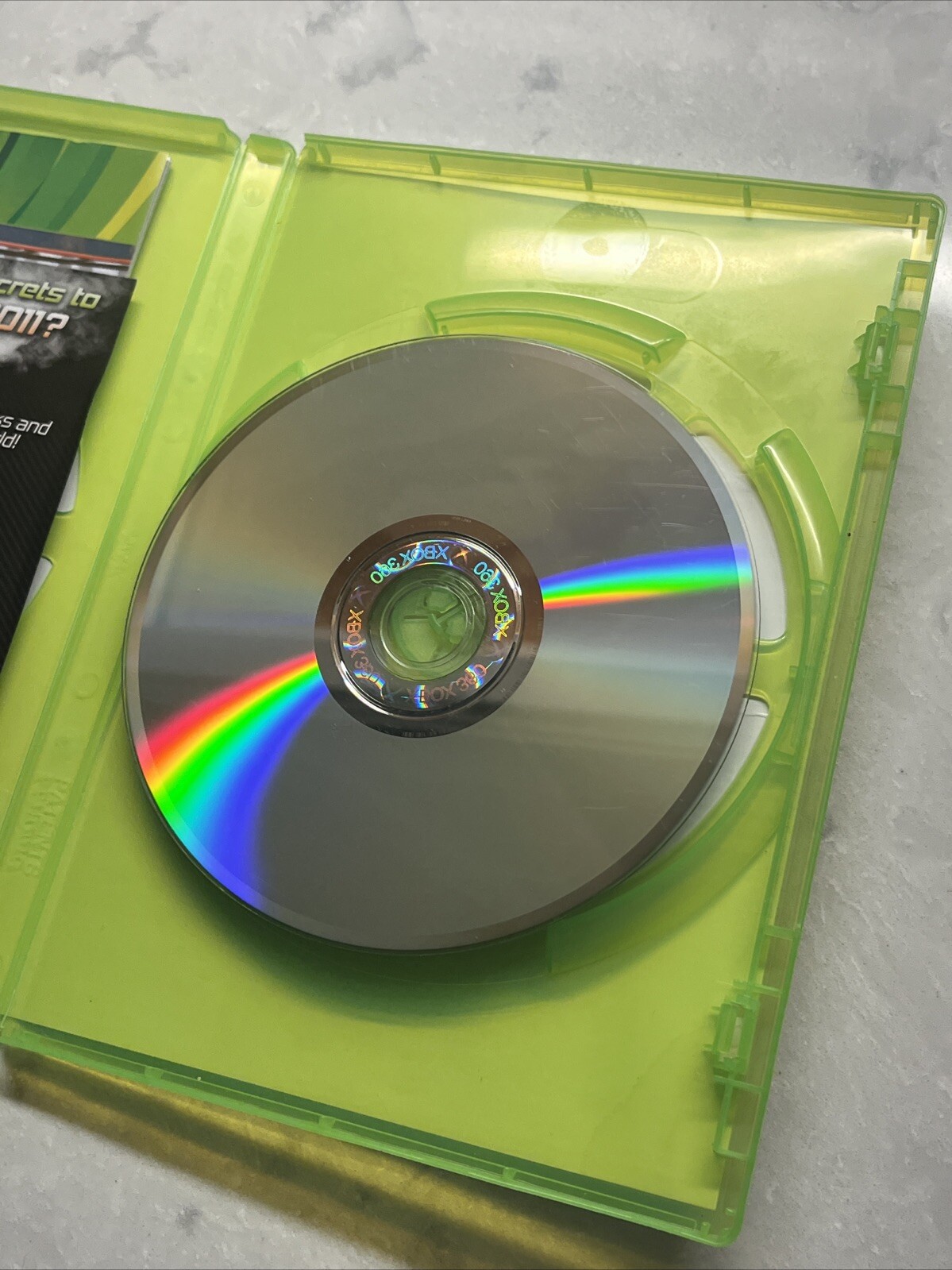 NASCAR The Game 2011 (Microsoft Xbox 360, 2011)w/ Manual TESTED