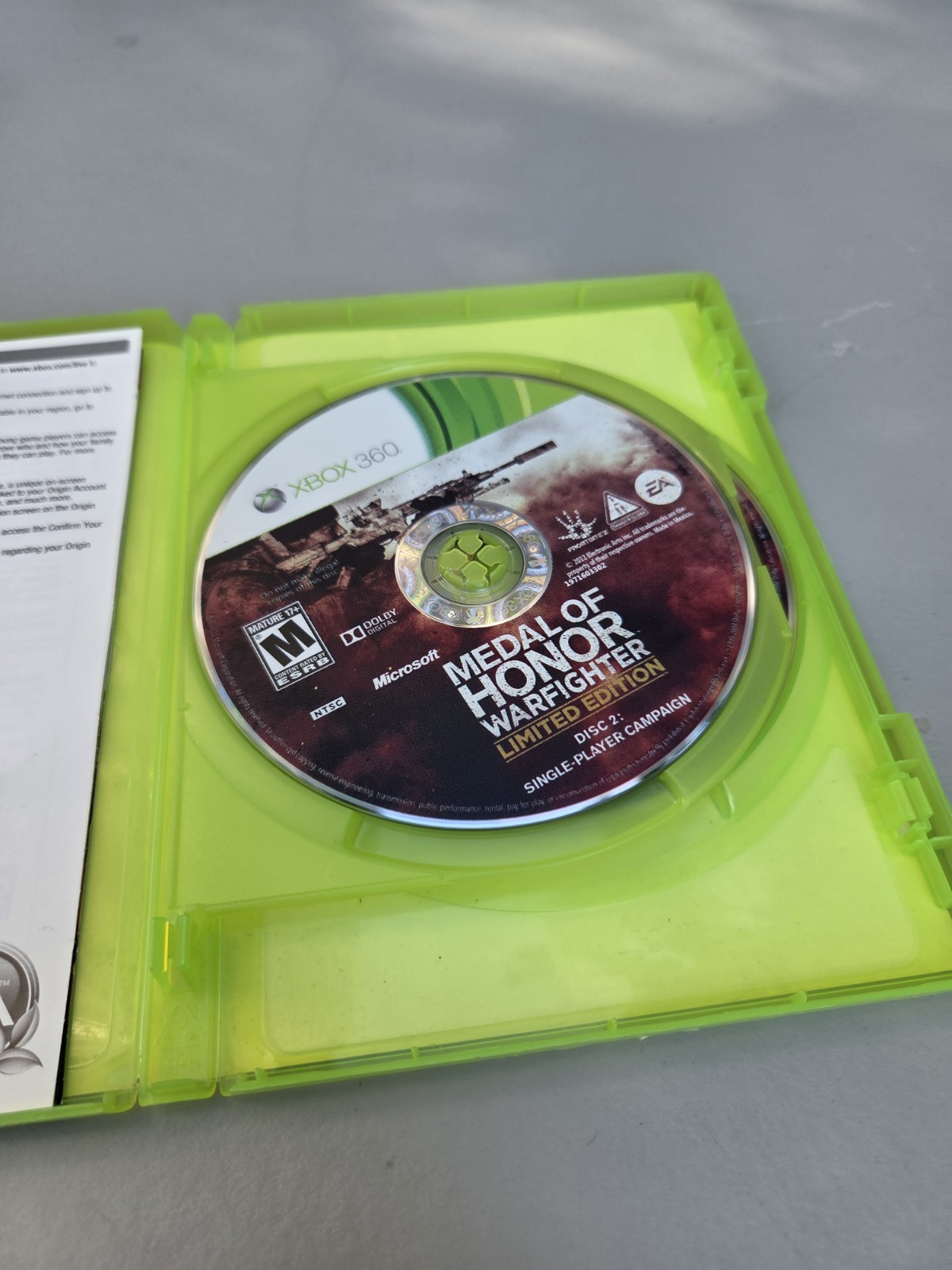 Medal of Honor Warfighter – Limited Edition – Xbox 360 EA Games