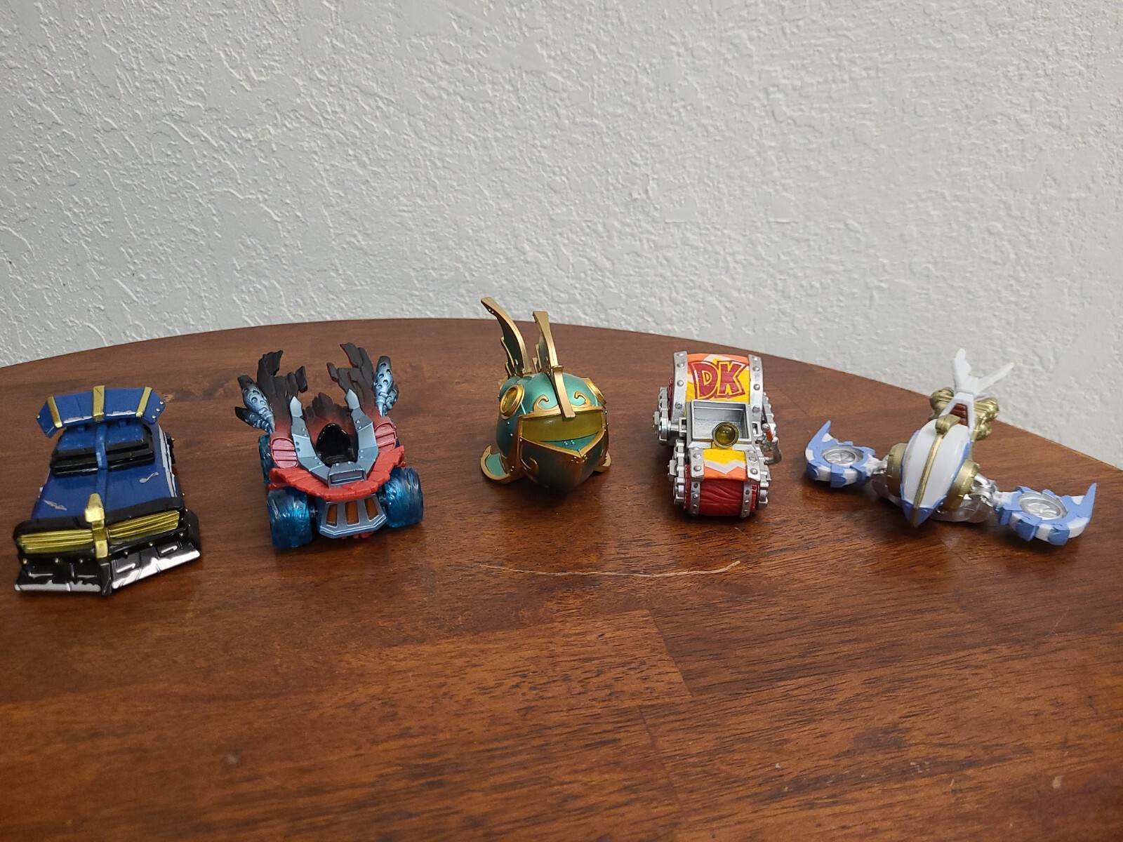 Skylanders Superchargers Vehicles Amiibo Lot 5 Barrel Blaster Reef Reaper Jet