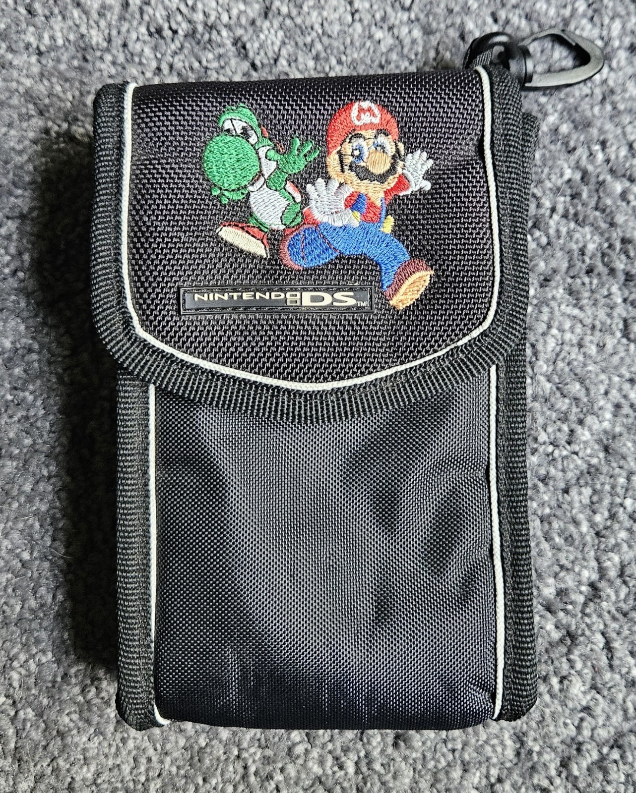 Toy Site & Nintendo Super Mario Bros. Plush Doll, Key Chain, Washable Carry Case