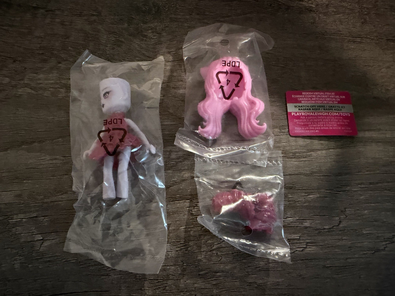 Royale High Mystery Friend Carmilla 3-Inch Doll Includes Virtual Item.