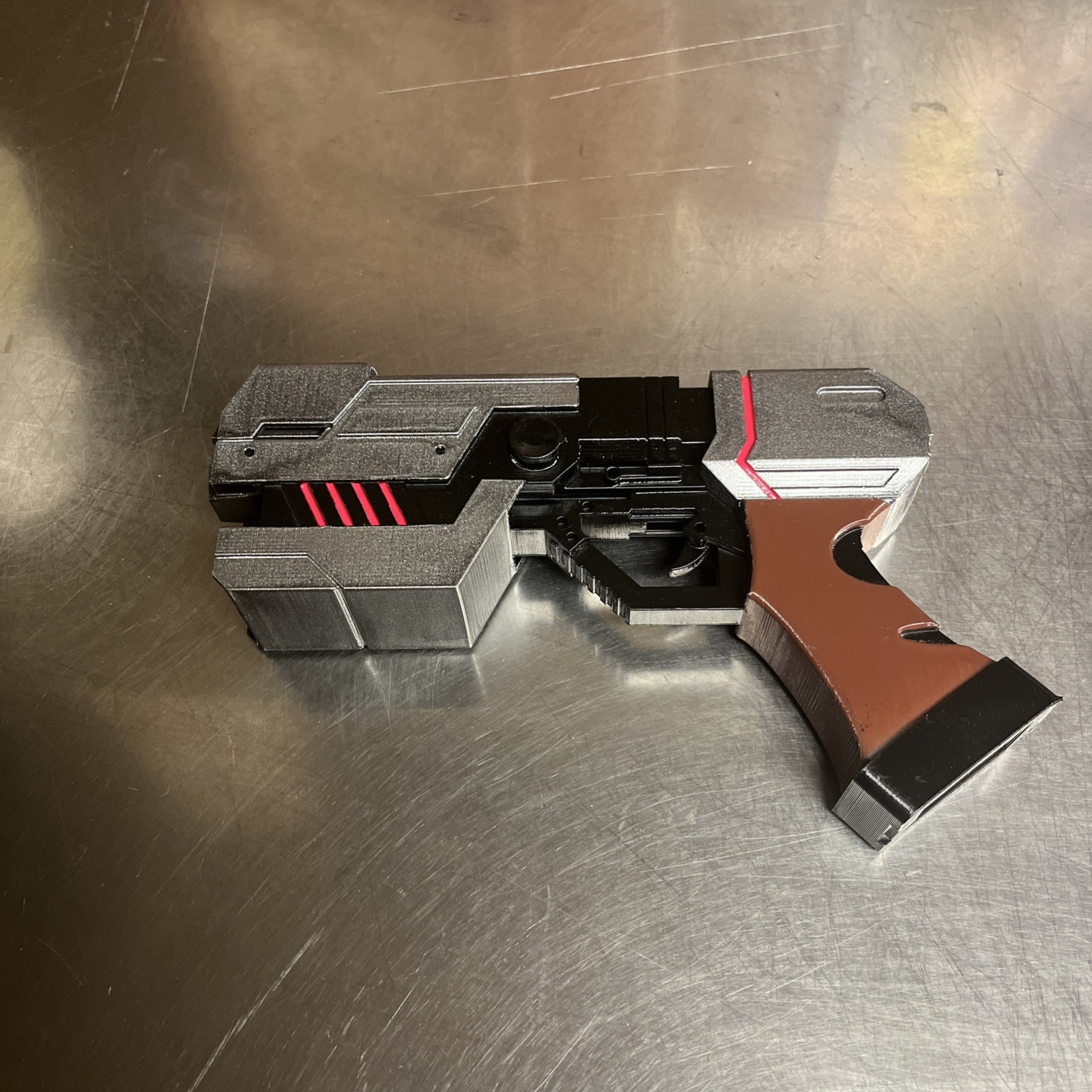 Samus Aran Metroid Super Smash Brothers Paralyzer Gun Cosplay Prop Weapon Blaste