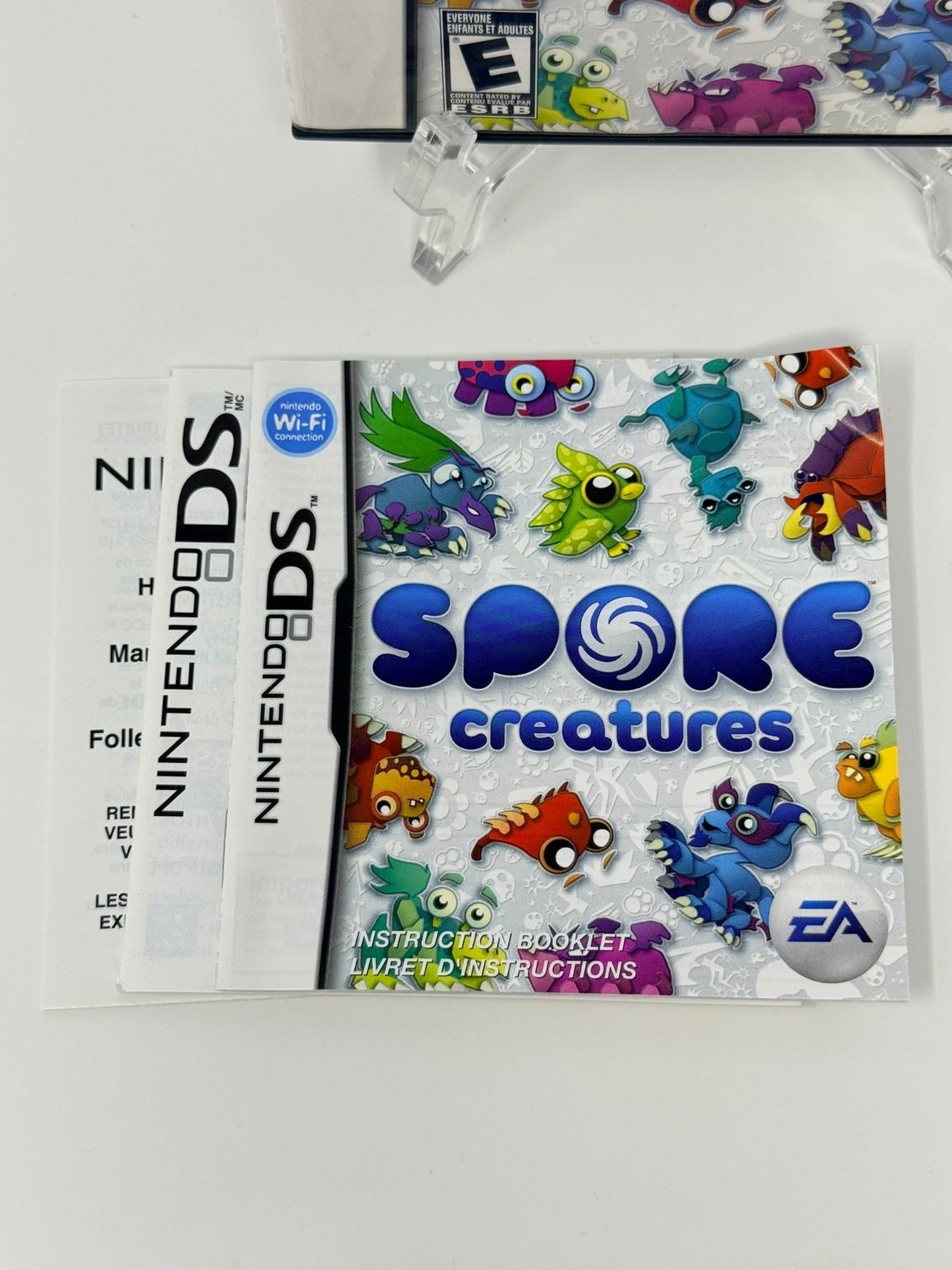 Spore Creatures Nintendo DS Video Game Wi-Fi Creature Creator CIB Tested