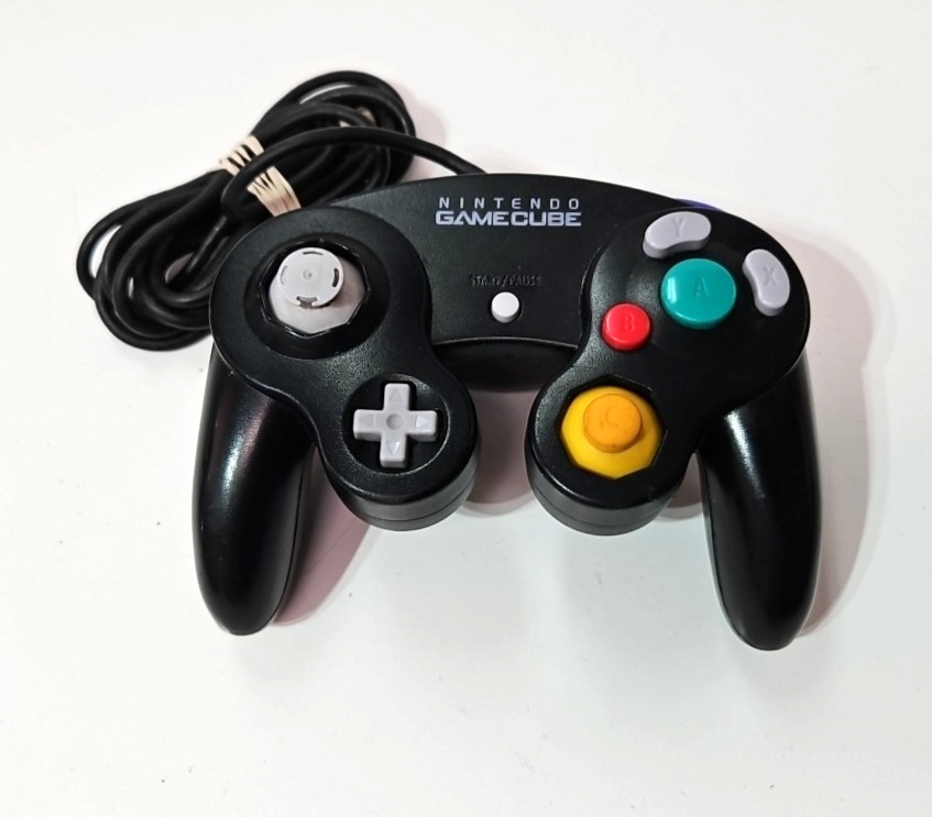 Nintendo GameCube Controller – Black Original Official DOL-003