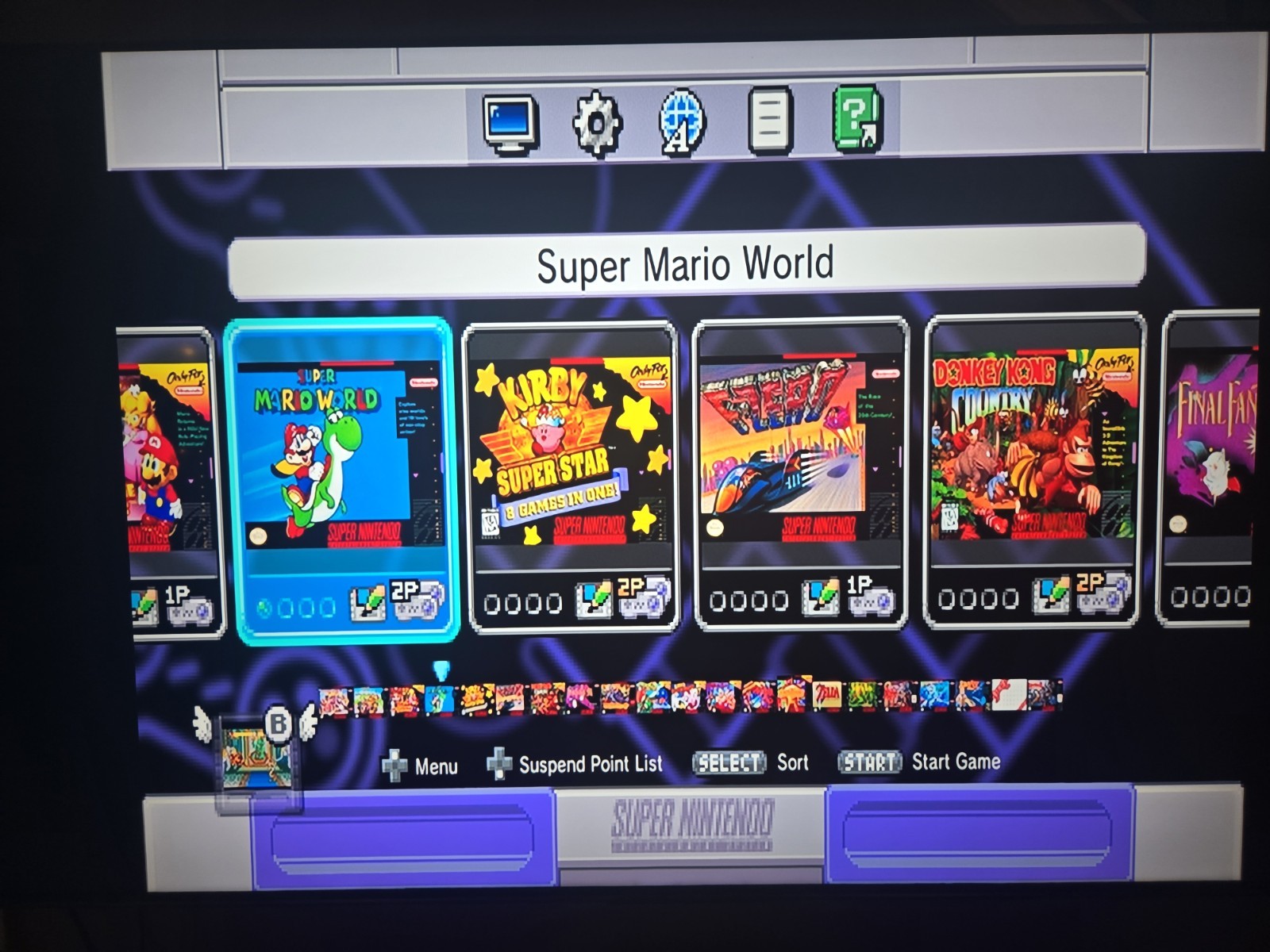 SNES CLV-201 Super Nintendo Entertainment System Classic Edition Mini Console