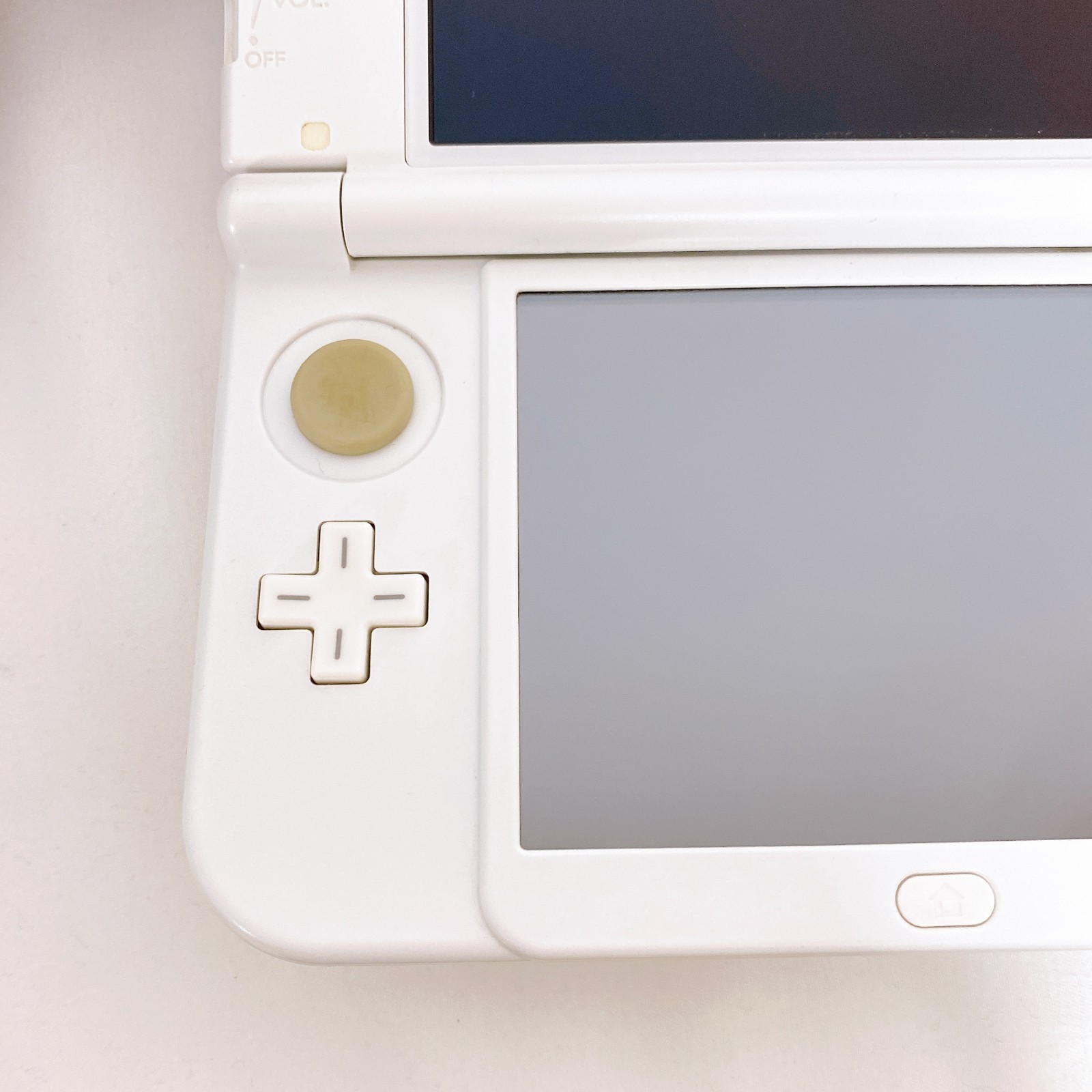 【Dual IPS】New Nintendo 3DS LL XL Pearl WhiteConsole Japan Tested Rank A