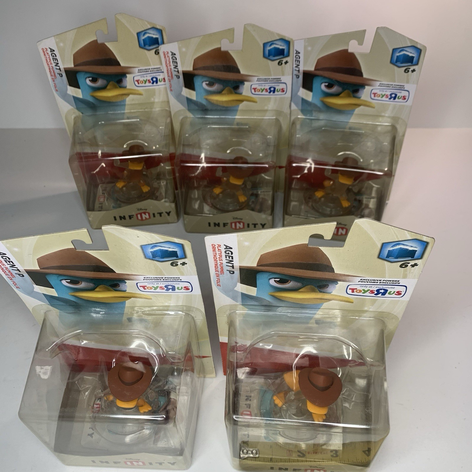 Lot (5) Disney Infinity Phineas & Ferb Agent P Crystal Figure ToysR’Us Exclusive