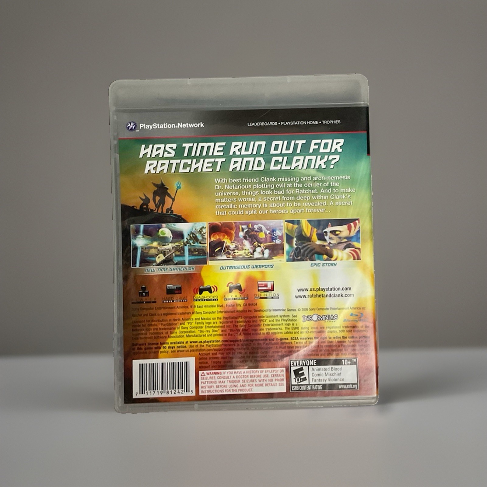 Ratchet & Clank Future A Crack in Time 2009 PlayStation 3 PS3 CIB