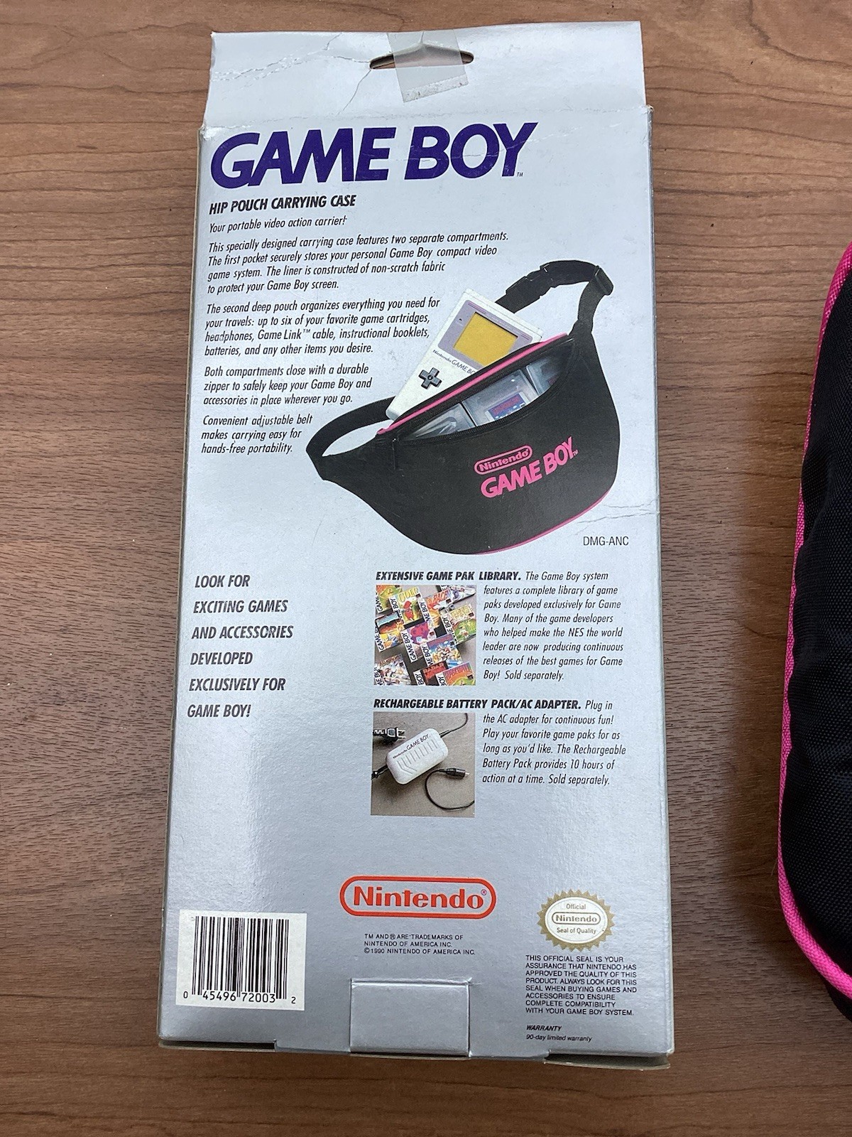 Nintendo Game Boy Hip Pouch Boxed Carry Case Good Condition