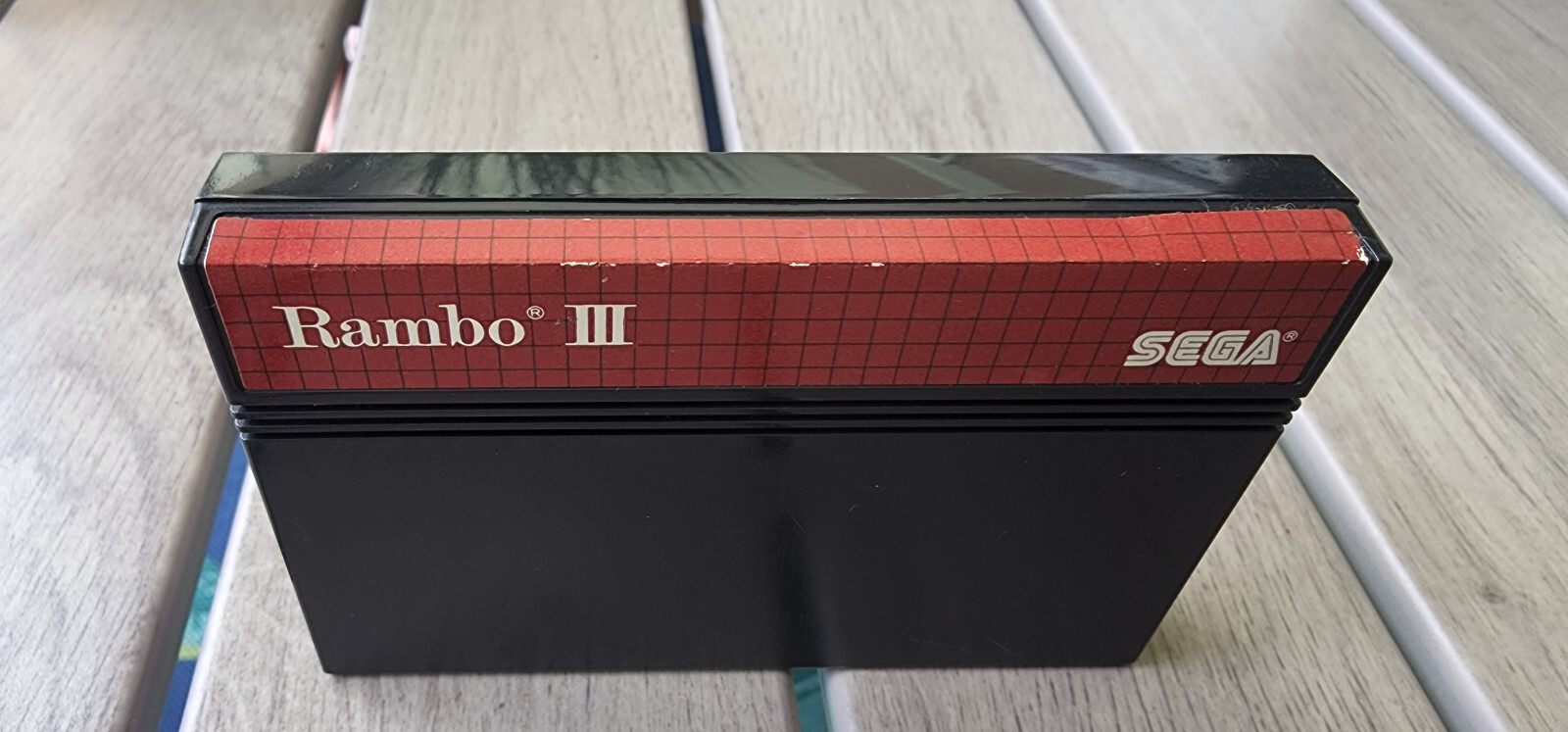 Rambo III (Sega Master System, 1988, US Version) Authentic & Complete!