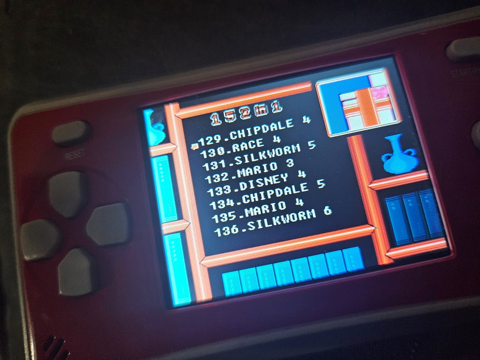 152 in 1 RS-1 – RARE VINTAGE-STYLE HANDHELD VIDEO GAME CONSOLESMB PORTABLE RS-I