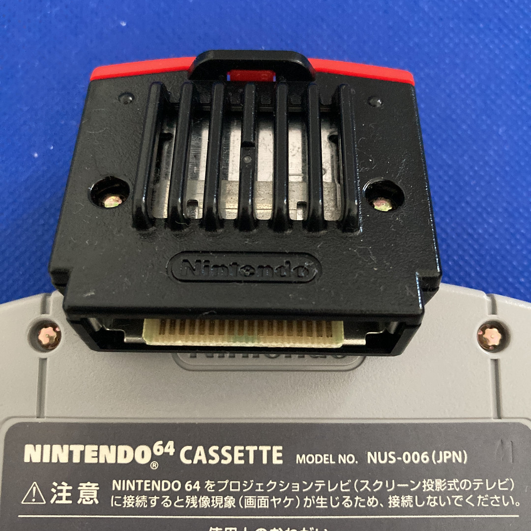 Nintendo 64 Memory Expansion Pak N64 High resolution pack NUS-007 from Japan
