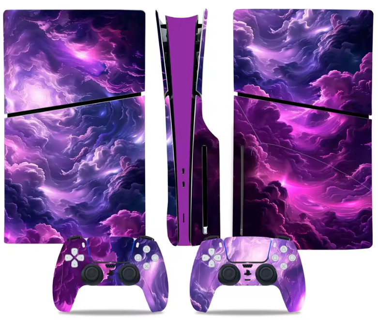 CHOOSE YOUR OWN PS5 SLim Disc Console & Controller Vinyl Skin Wrap Decal Set