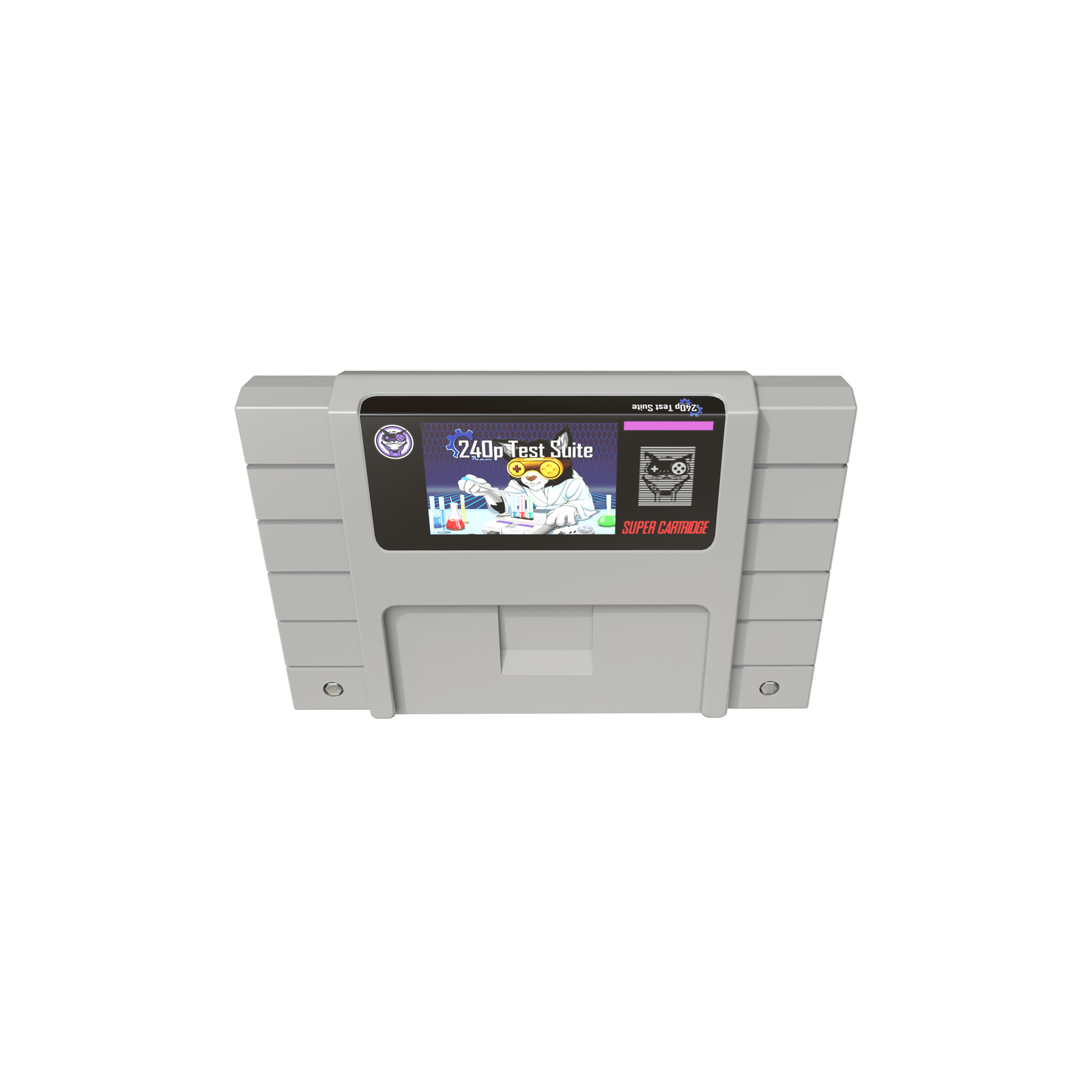 240p Test Suite – SNES – Complete in Box CIB – Mega Cat Studios