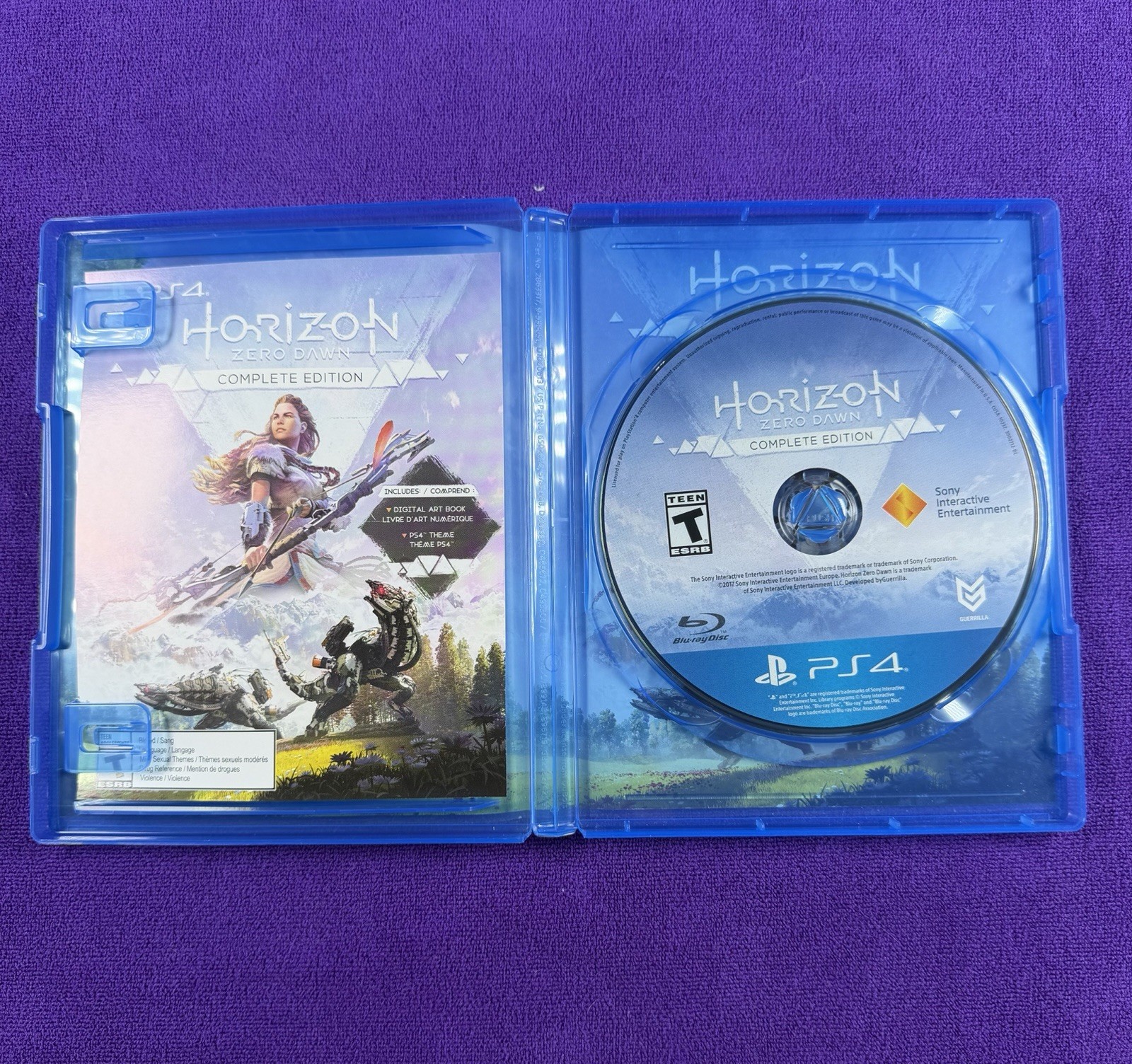 Horizon: Zero Dawn & Forbidden West – PlayStation 4 – 2 Game Lot